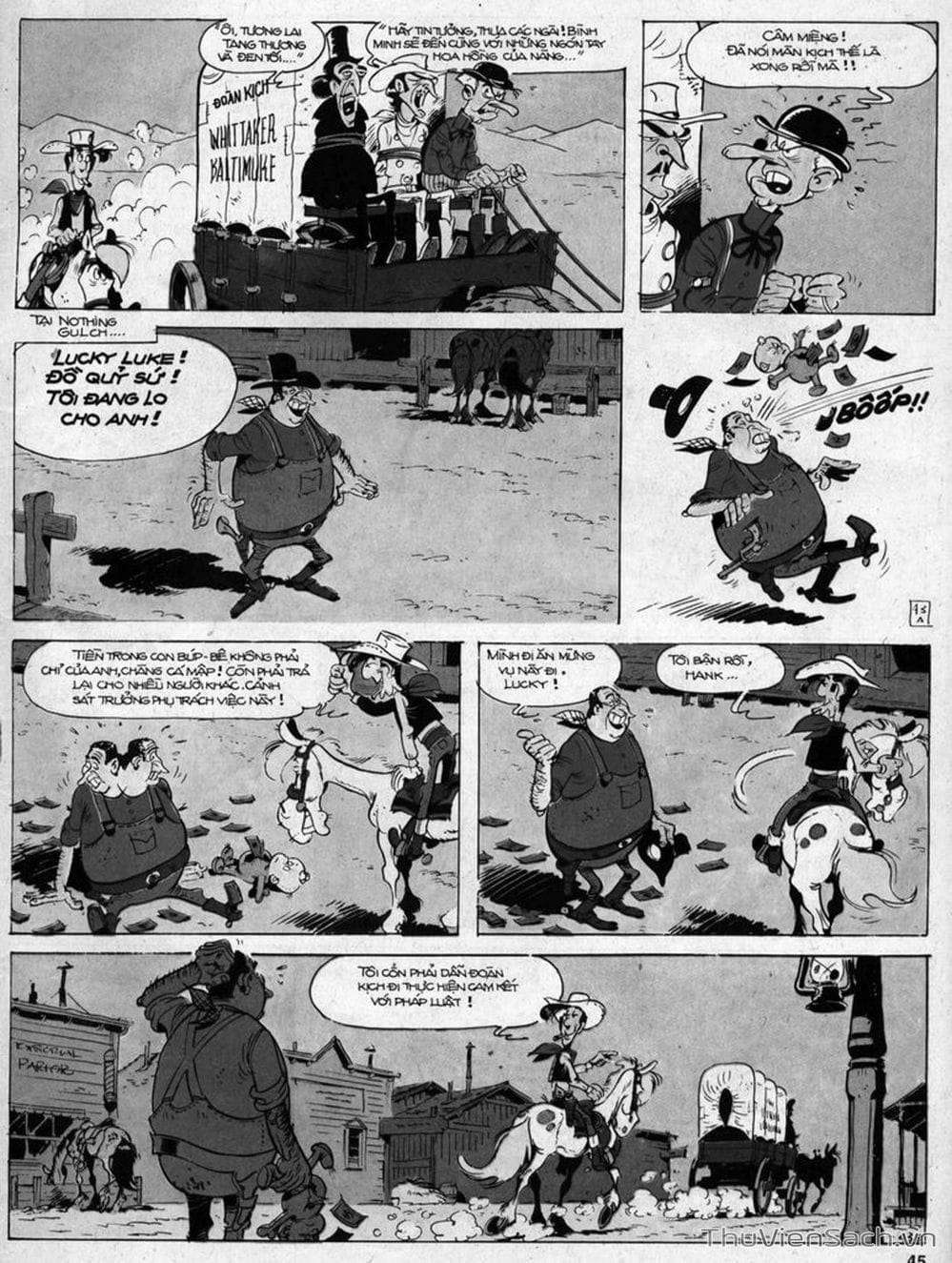 Truyện Tranh Cuộc Phiêu Lưu Kỳ Thú Của Lucky Luke trang 3