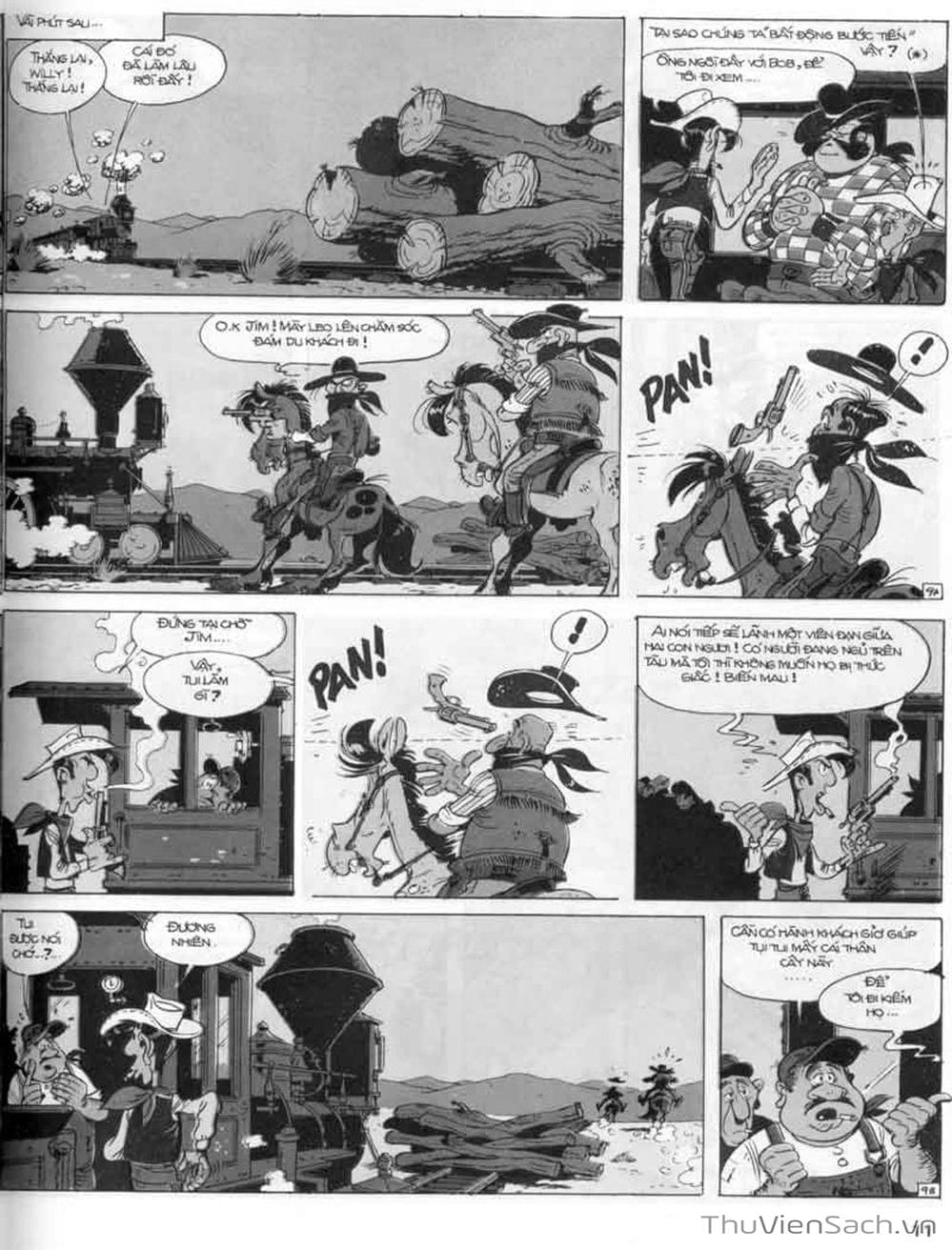 Truyện Tranh Cuộc Phiêu Lưu Kỳ Thú Của Lucky Luke trang 3