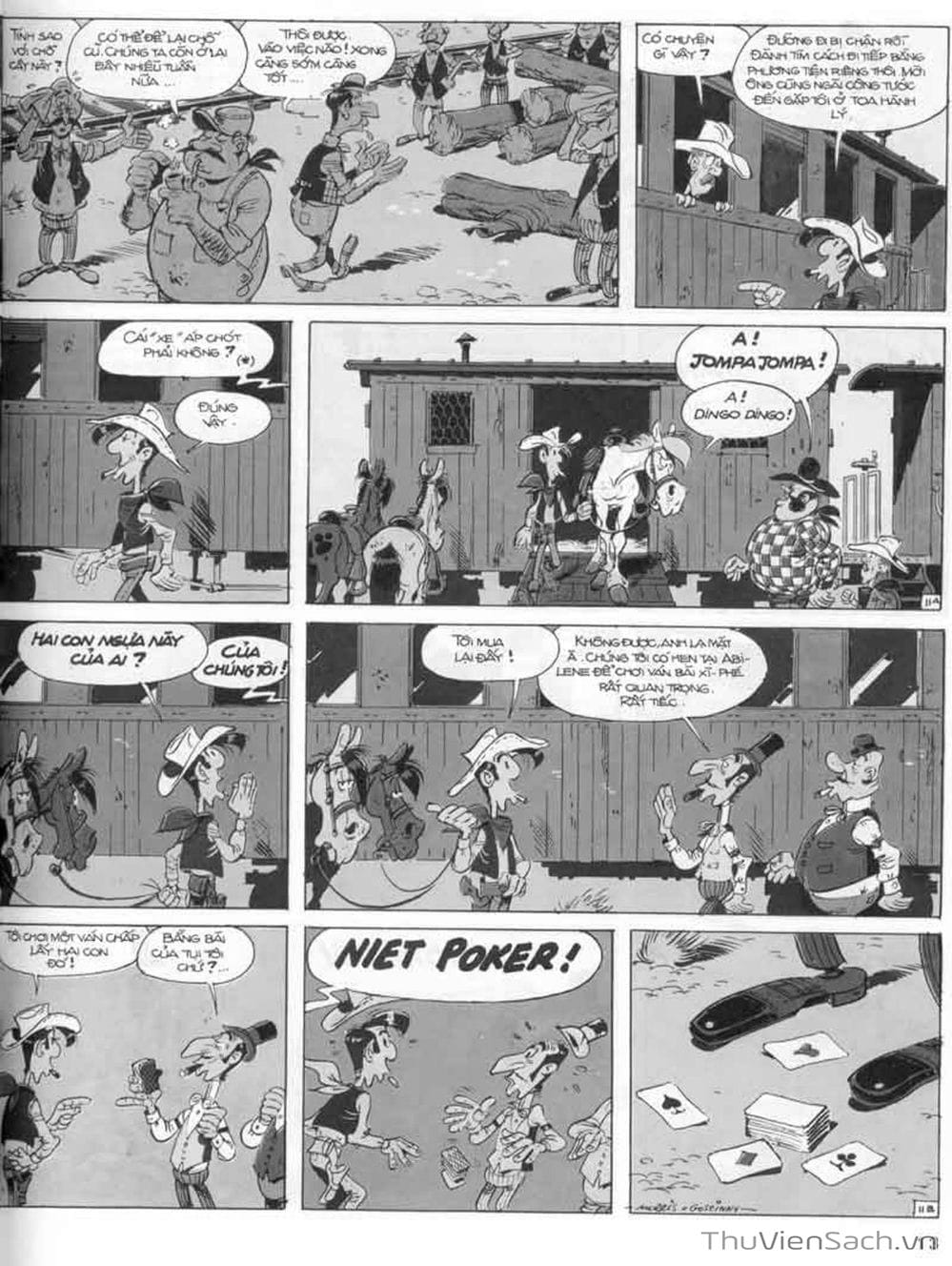 Truyện Tranh Cuộc Phiêu Lưu Kỳ Thú Của Lucky Luke trang 3
