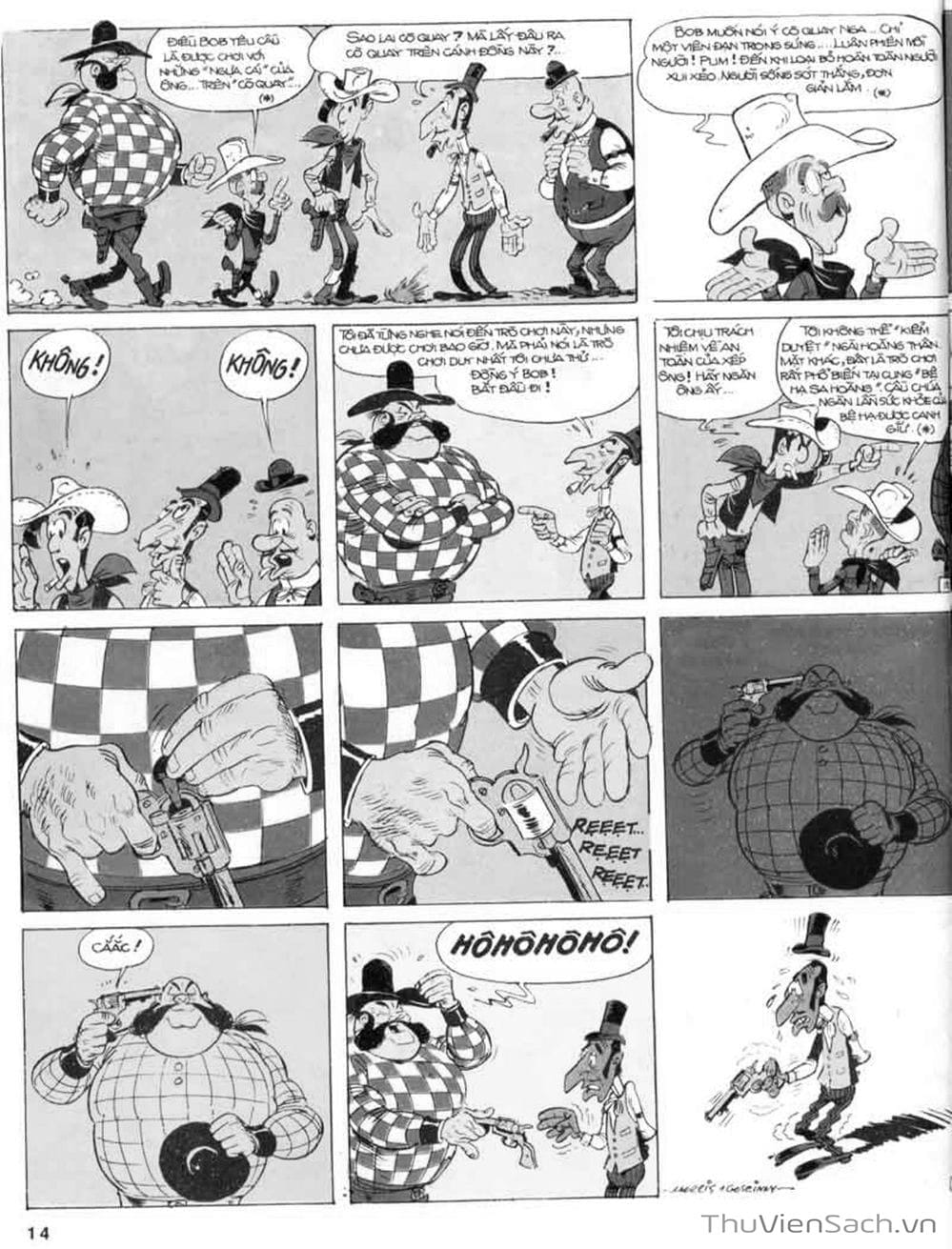Truyện Tranh Cuộc Phiêu Lưu Kỳ Thú Của Lucky Luke trang 3