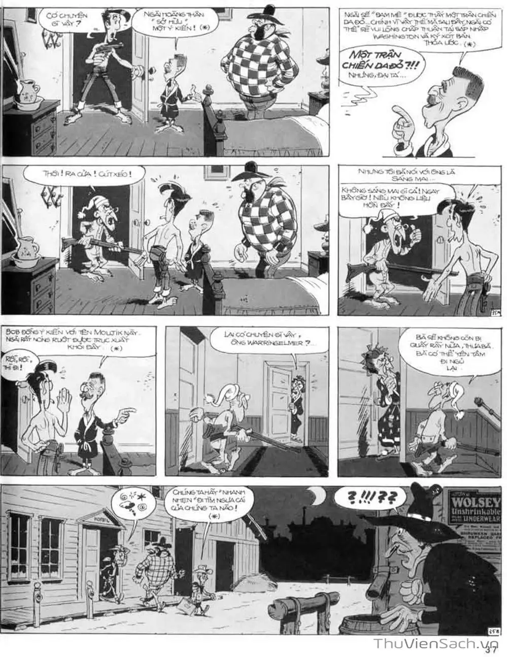 Truyện Tranh Cuộc Phiêu Lưu Kỳ Thú Của Lucky Luke trang 3