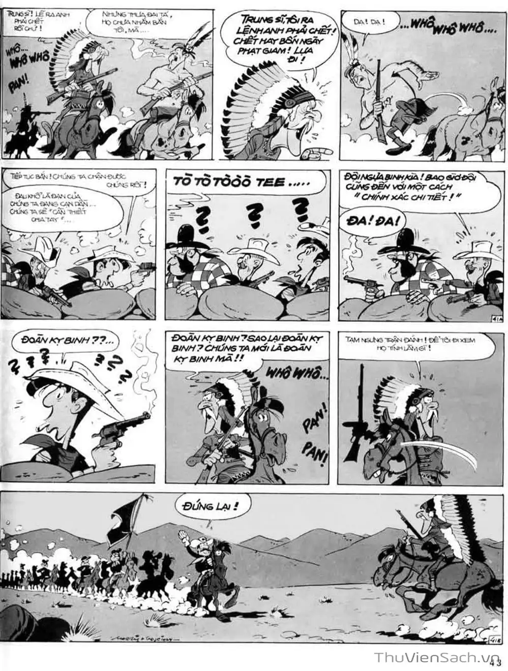 Truyện Tranh Cuộc Phiêu Lưu Kỳ Thú Của Lucky Luke trang 3