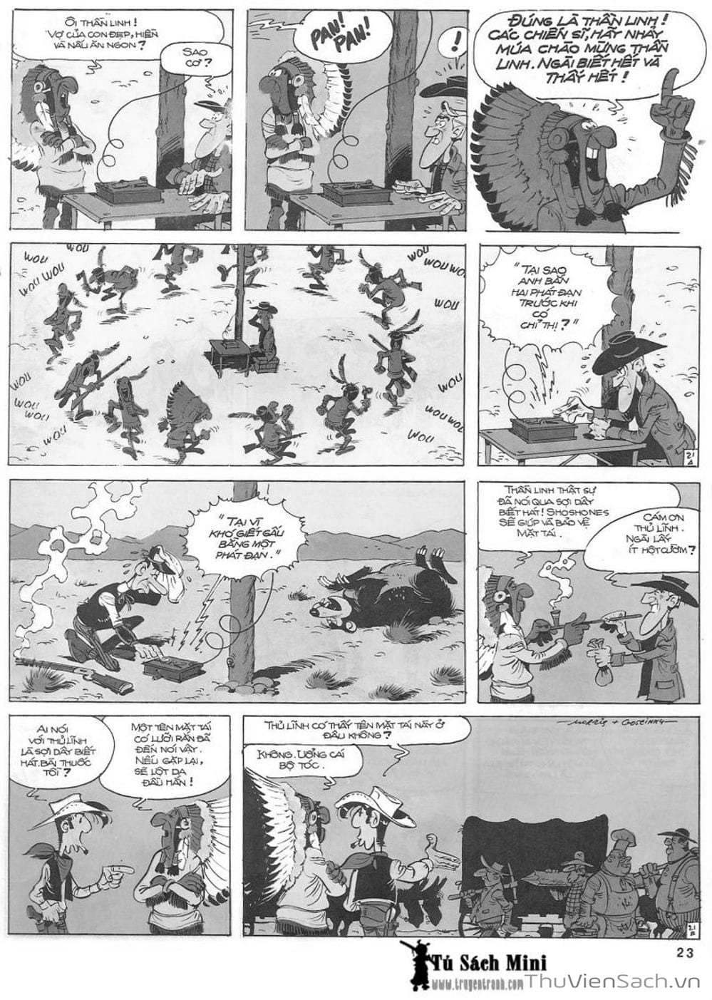 Truyện Tranh Cuộc Phiêu Lưu Kỳ Thú Của Lucky Luke trang 3
