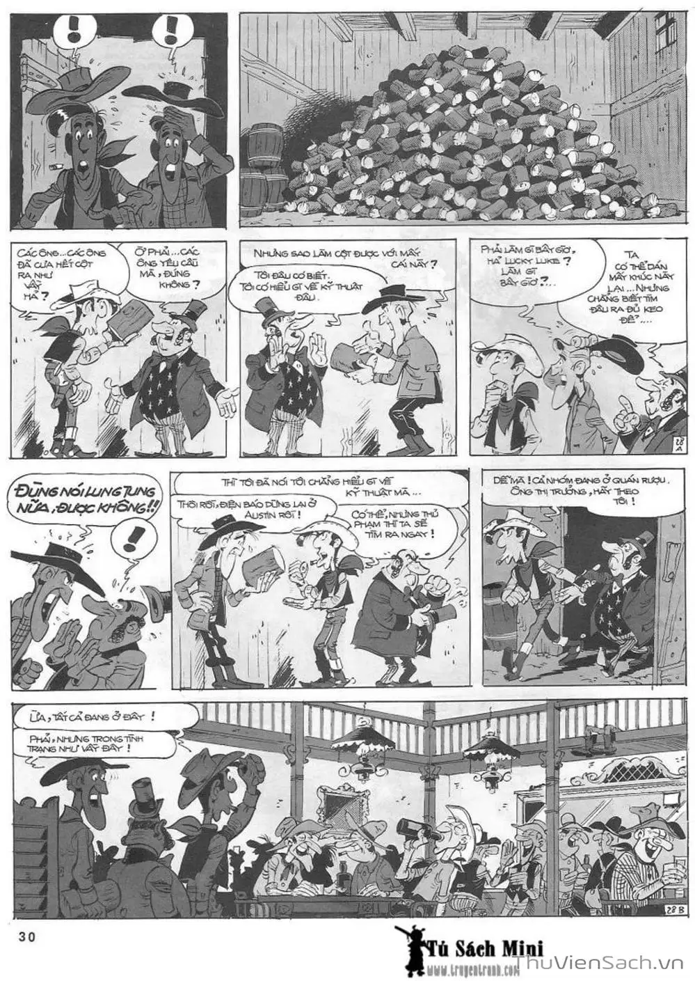 Truyện Tranh Cuộc Phiêu Lưu Kỳ Thú Của Lucky Luke trang 3