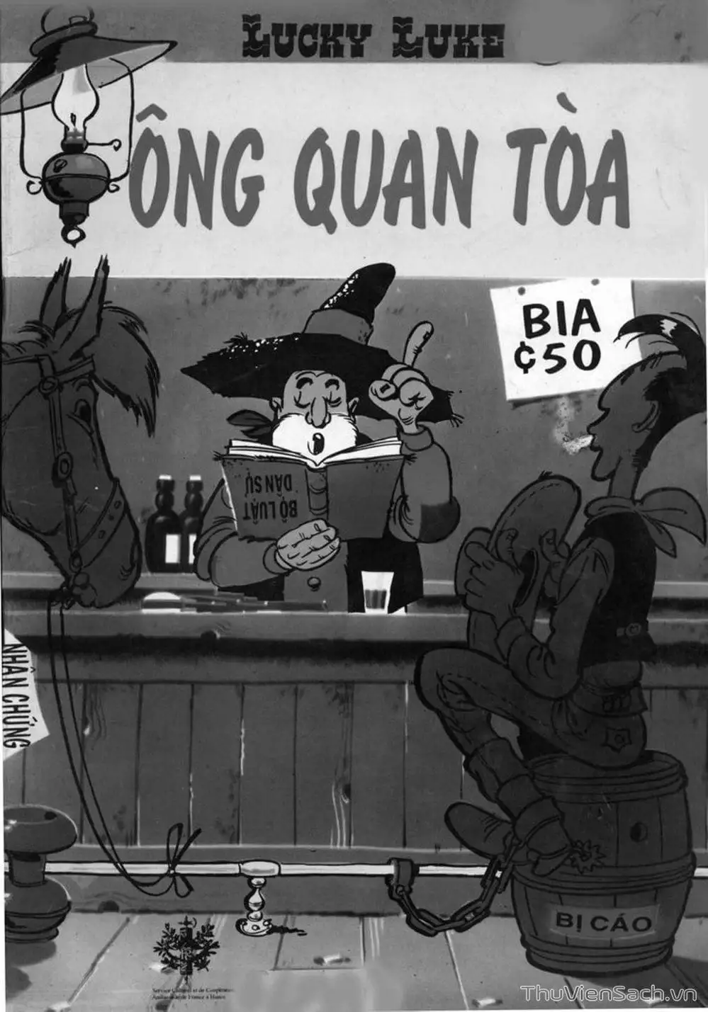 Truyện Tranh Cuộc Phiêu Lưu Kỳ Thú Của Lucky Luke trang 3