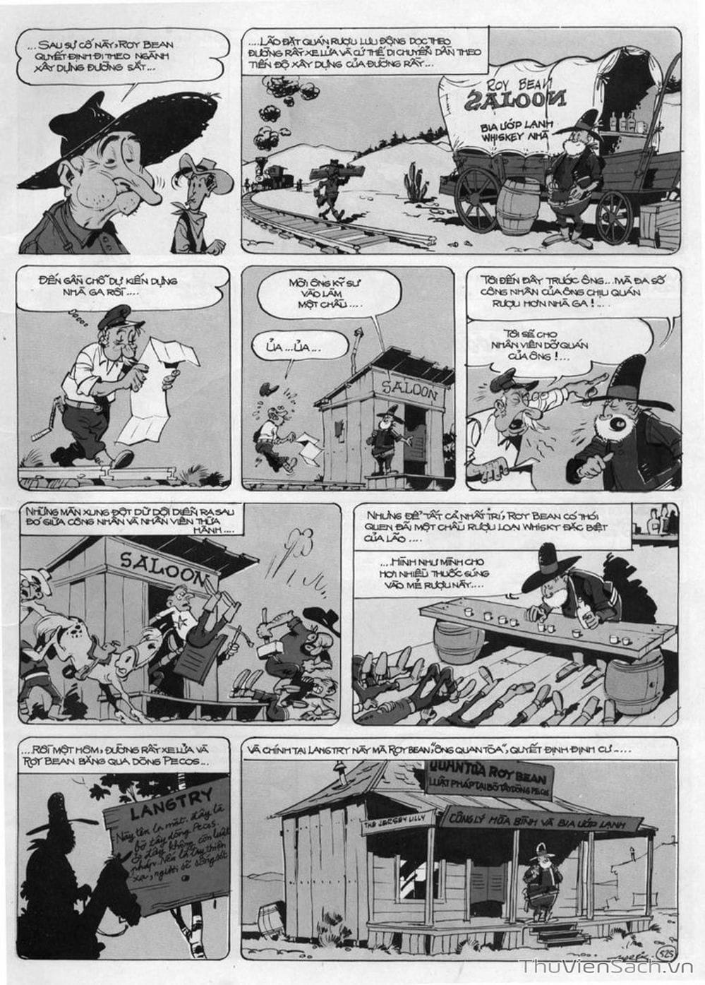 Truyện Tranh Cuộc Phiêu Lưu Kỳ Thú Của Lucky Luke trang 3