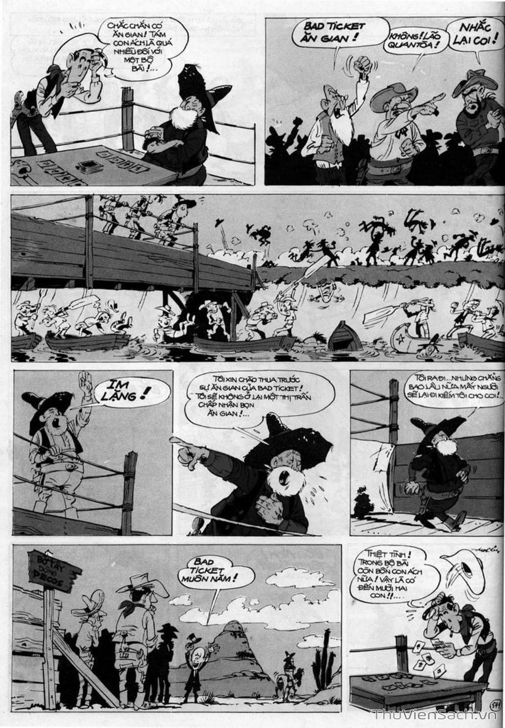 Truyện Tranh Cuộc Phiêu Lưu Kỳ Thú Của Lucky Luke trang 3