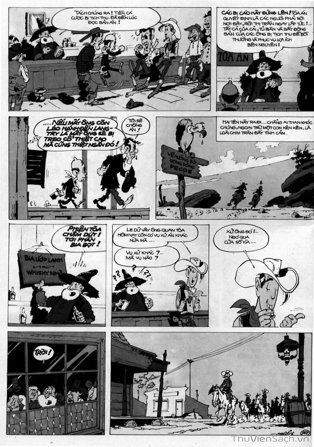Truyện Tranh Cuộc Phiêu Lưu Kỳ Thú Của Lucky Luke trang 3