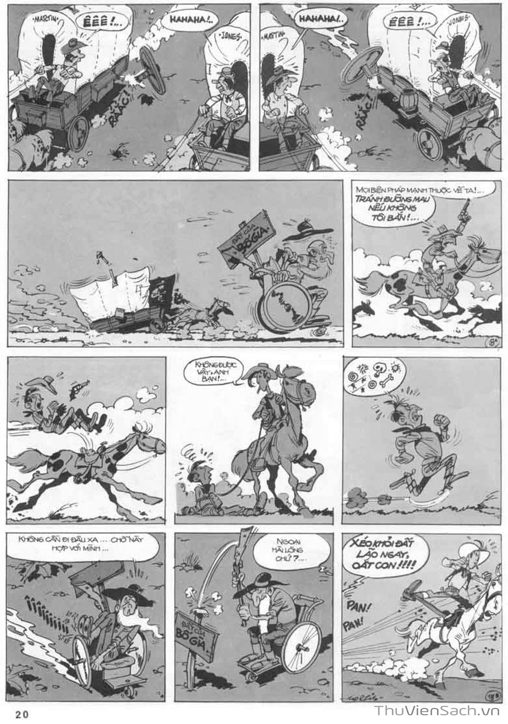 Truyện Tranh Cuộc Phiêu Lưu Kỳ Thú Của Lucky Luke trang 3