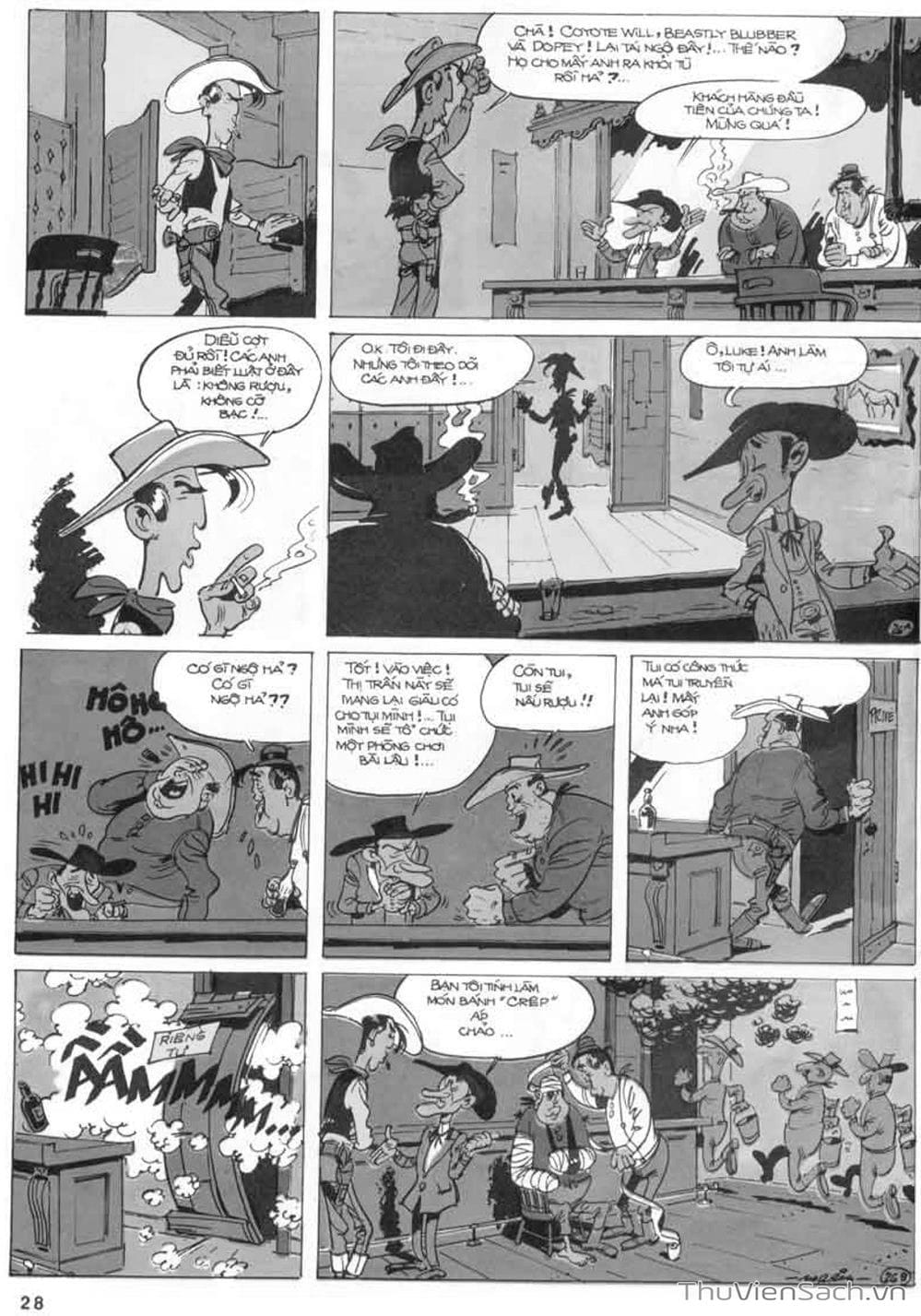 Truyện Tranh Cuộc Phiêu Lưu Kỳ Thú Của Lucky Luke trang 3