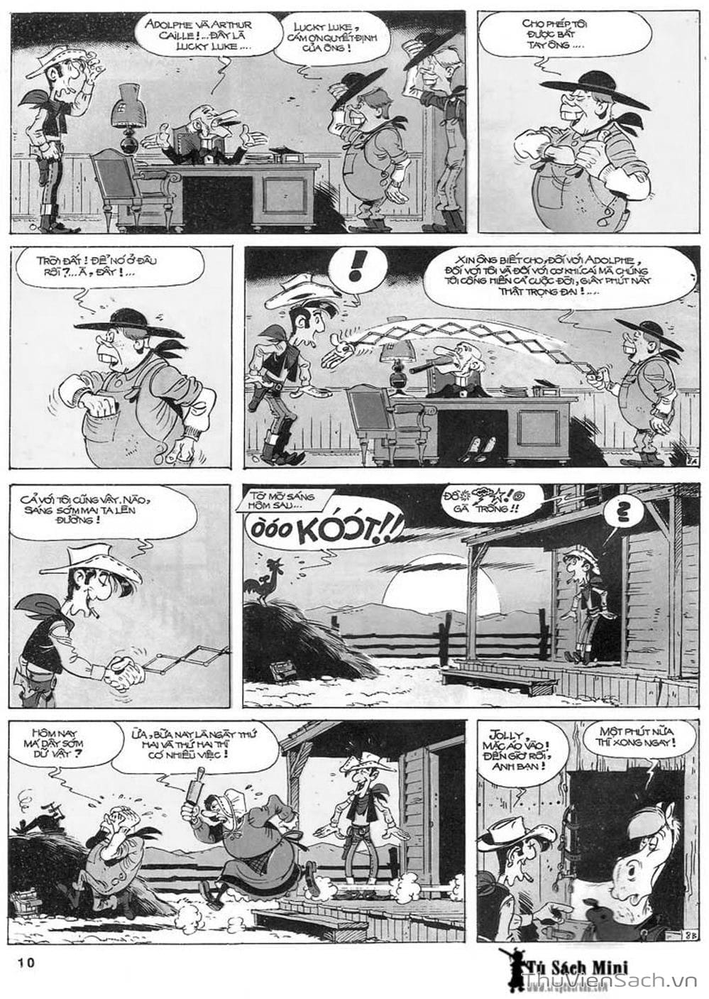 Truyện Tranh Cuộc Phiêu Lưu Kỳ Thú Của Lucky Luke trang 3