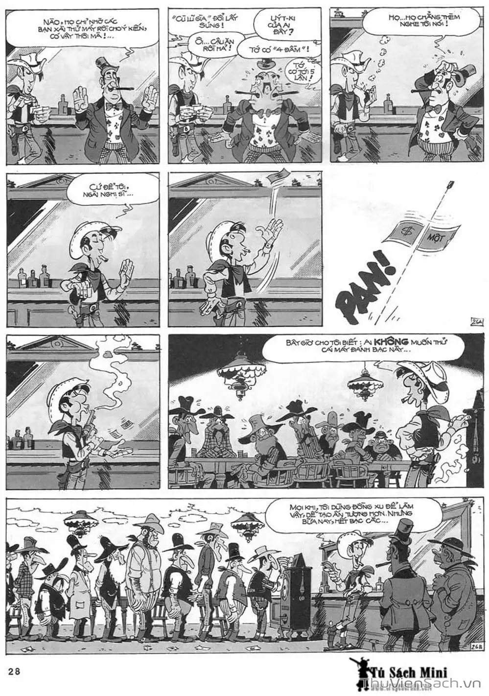 Truyện Tranh Cuộc Phiêu Lưu Kỳ Thú Của Lucky Luke trang 3