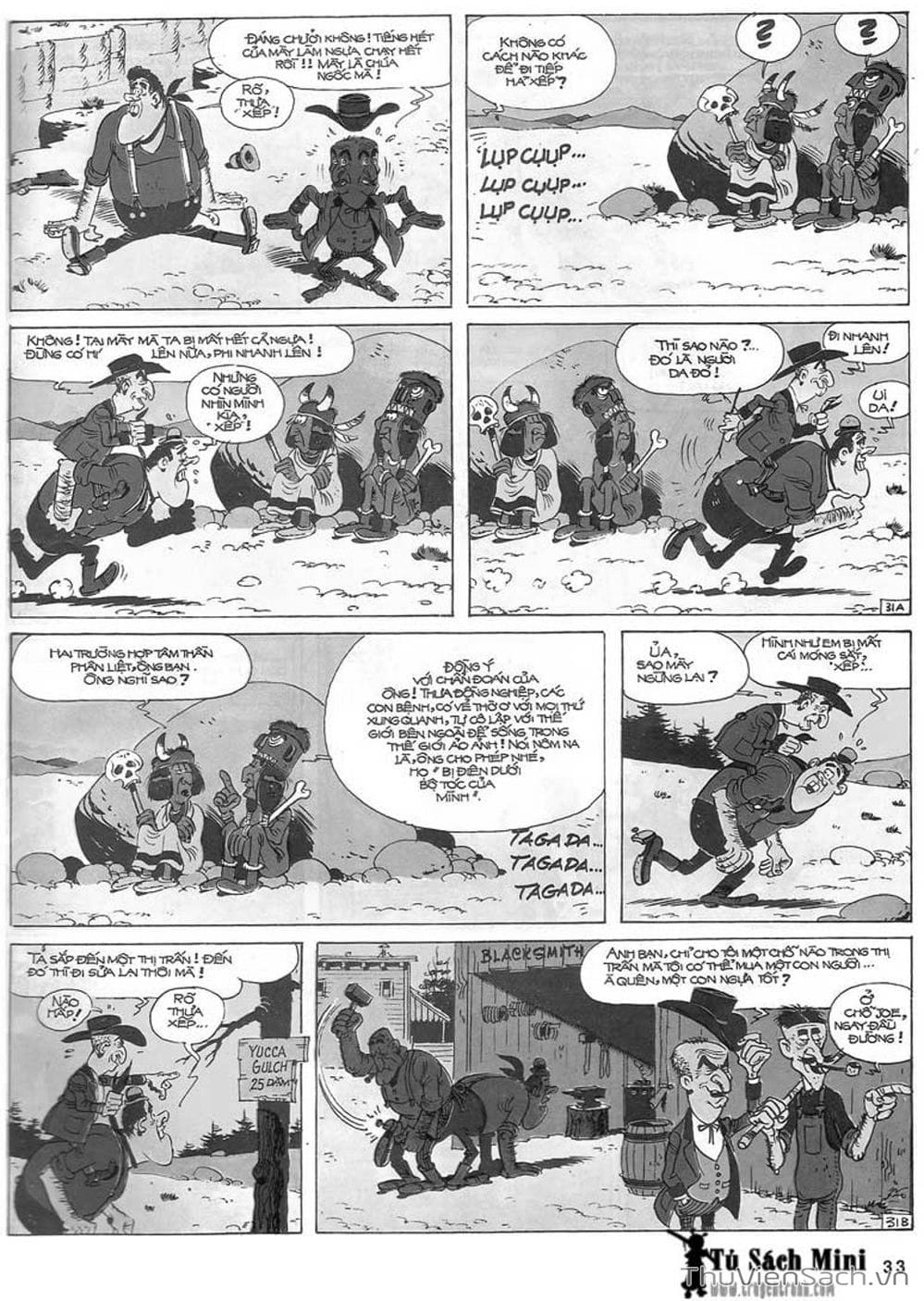 Truyện Tranh Cuộc Phiêu Lưu Kỳ Thú Của Lucky Luke trang 3