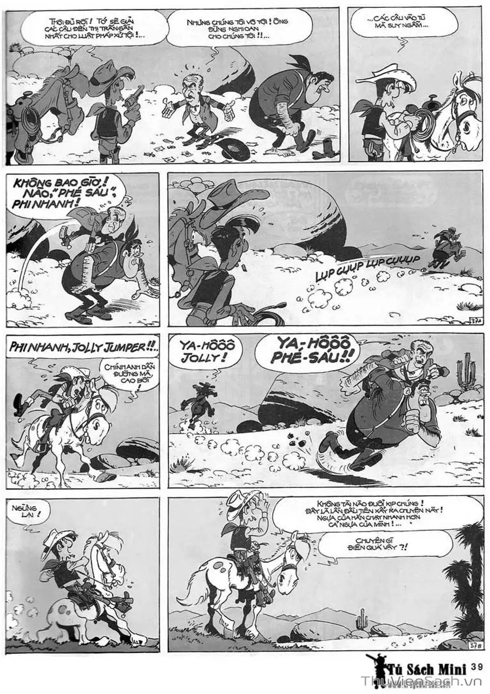 Truyện Tranh Cuộc Phiêu Lưu Kỳ Thú Của Lucky Luke trang 3