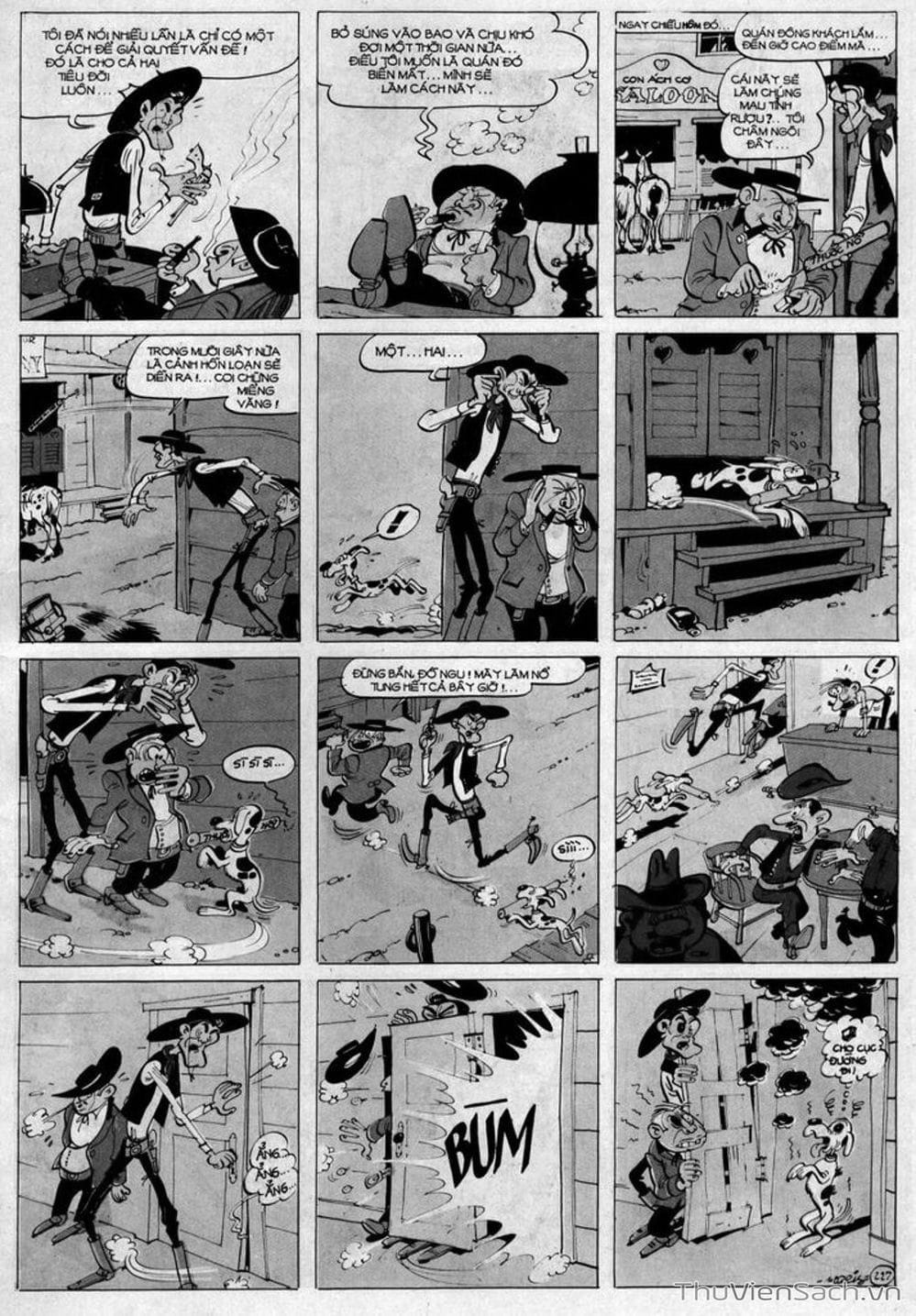 Truyện Tranh Cuộc Phiêu Lưu Kỳ Thú Của Lucky Luke trang 3