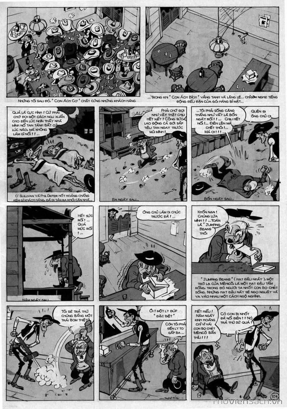 Truyện Tranh Cuộc Phiêu Lưu Kỳ Thú Của Lucky Luke trang 3