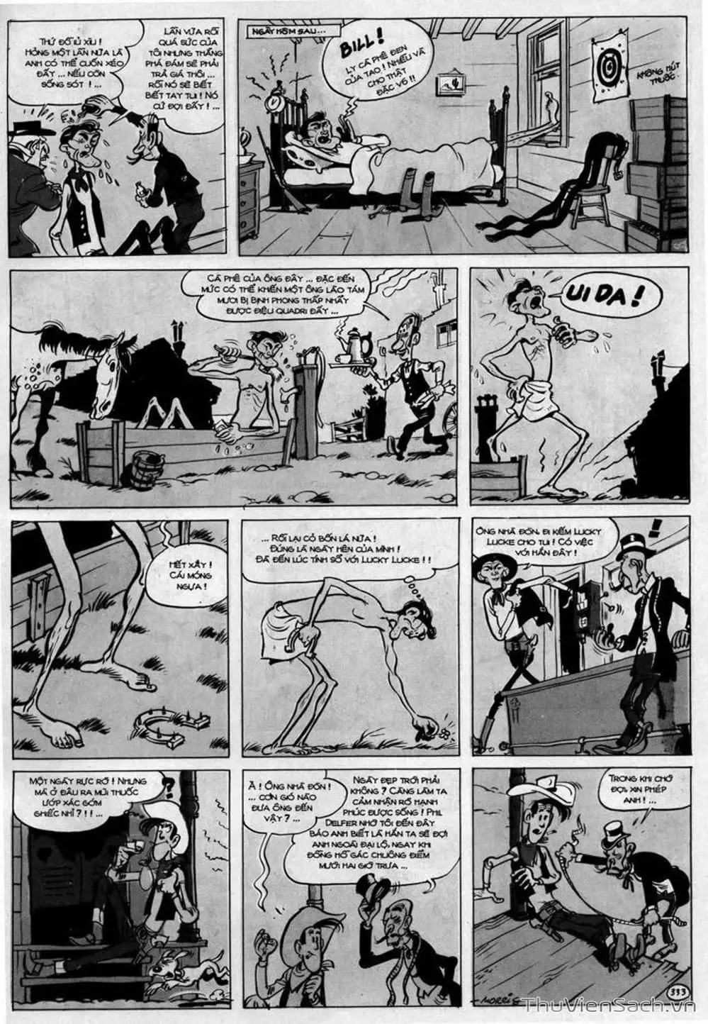 Truyện Tranh Cuộc Phiêu Lưu Kỳ Thú Của Lucky Luke trang 3