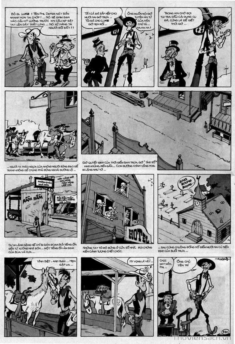 Truyện Tranh Cuộc Phiêu Lưu Kỳ Thú Của Lucky Luke trang 3