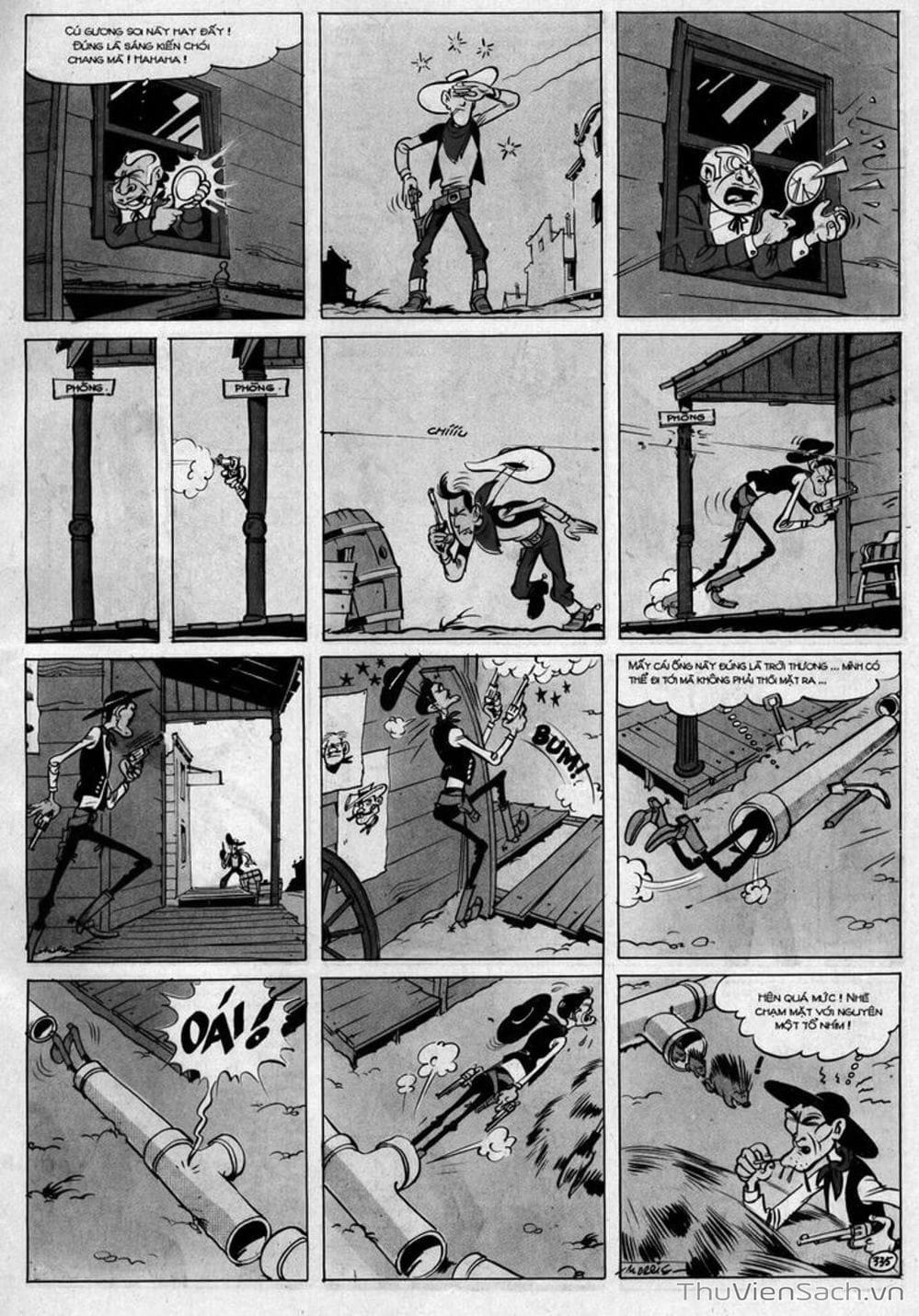 Truyện Tranh Cuộc Phiêu Lưu Kỳ Thú Của Lucky Luke trang 3