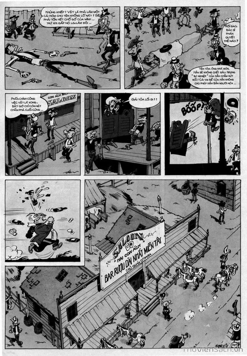 Truyện Tranh Cuộc Phiêu Lưu Kỳ Thú Của Lucky Luke trang 3