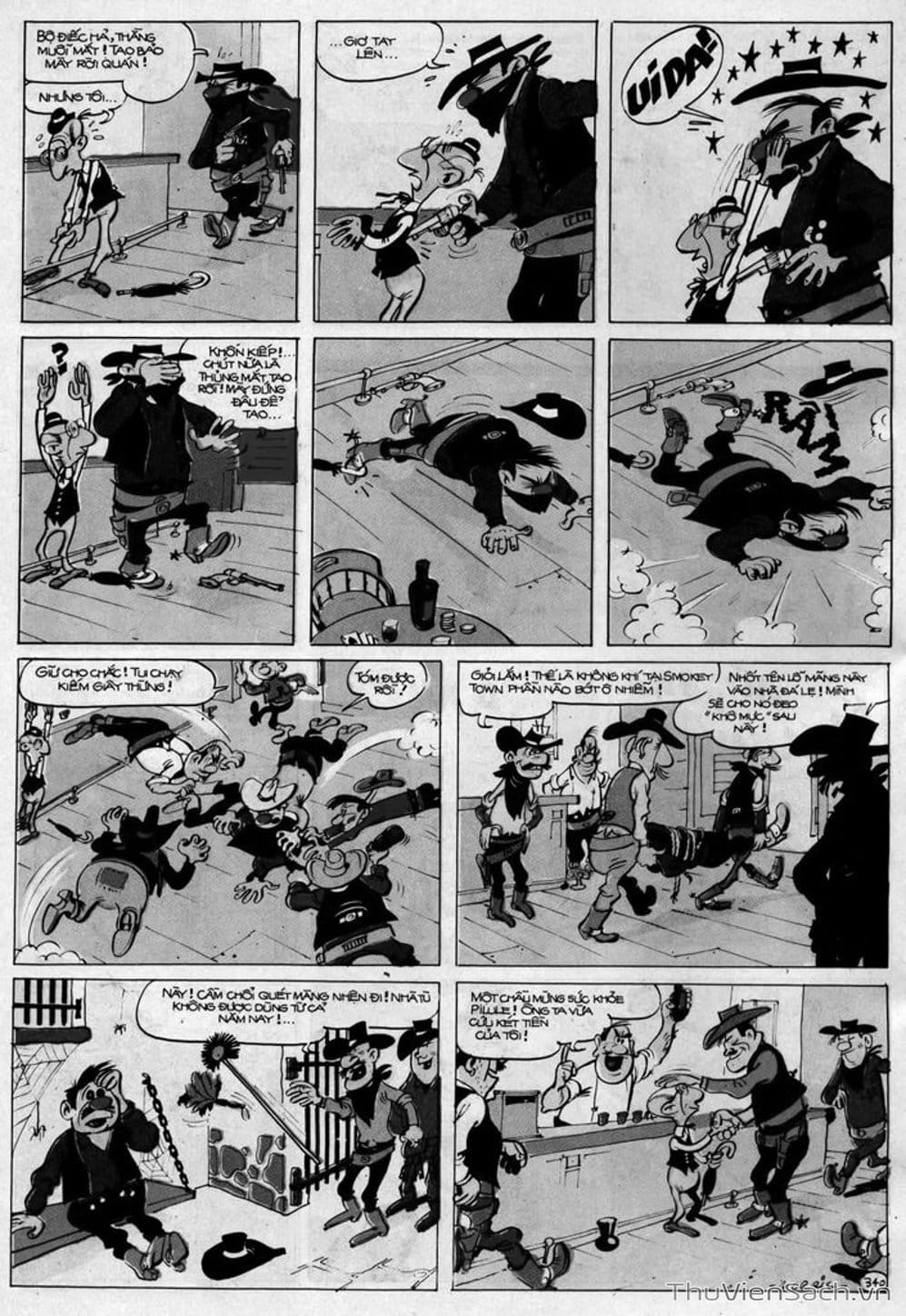 Truyện Tranh Cuộc Phiêu Lưu Kỳ Thú Của Lucky Luke trang 3