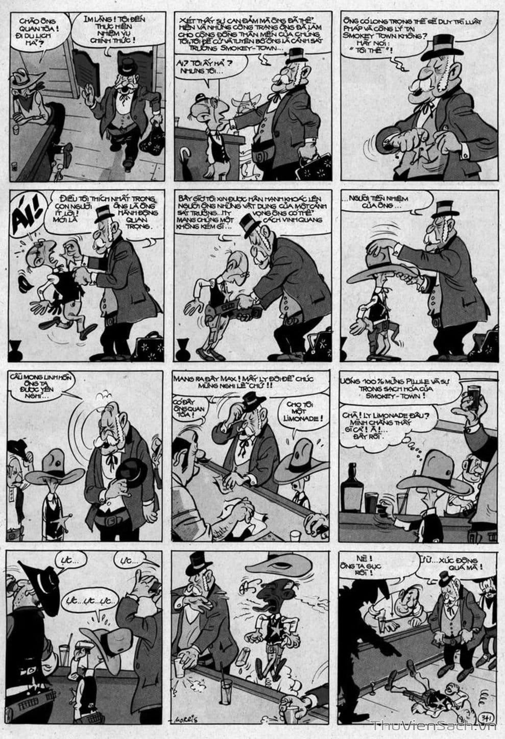 Truyện Tranh Cuộc Phiêu Lưu Kỳ Thú Của Lucky Luke trang 3