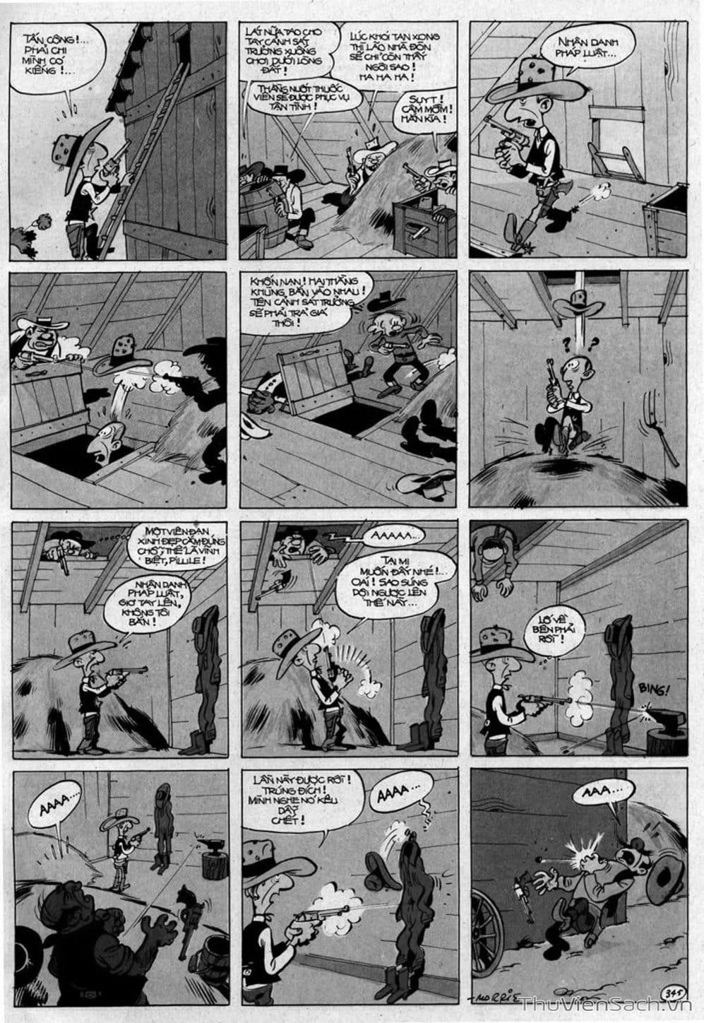 Truyện Tranh Cuộc Phiêu Lưu Kỳ Thú Của Lucky Luke trang 3