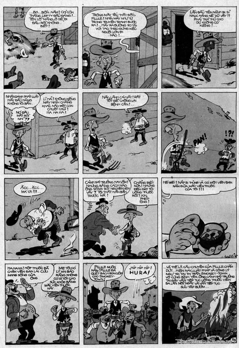 Truyện Tranh Cuộc Phiêu Lưu Kỳ Thú Của Lucky Luke trang 3