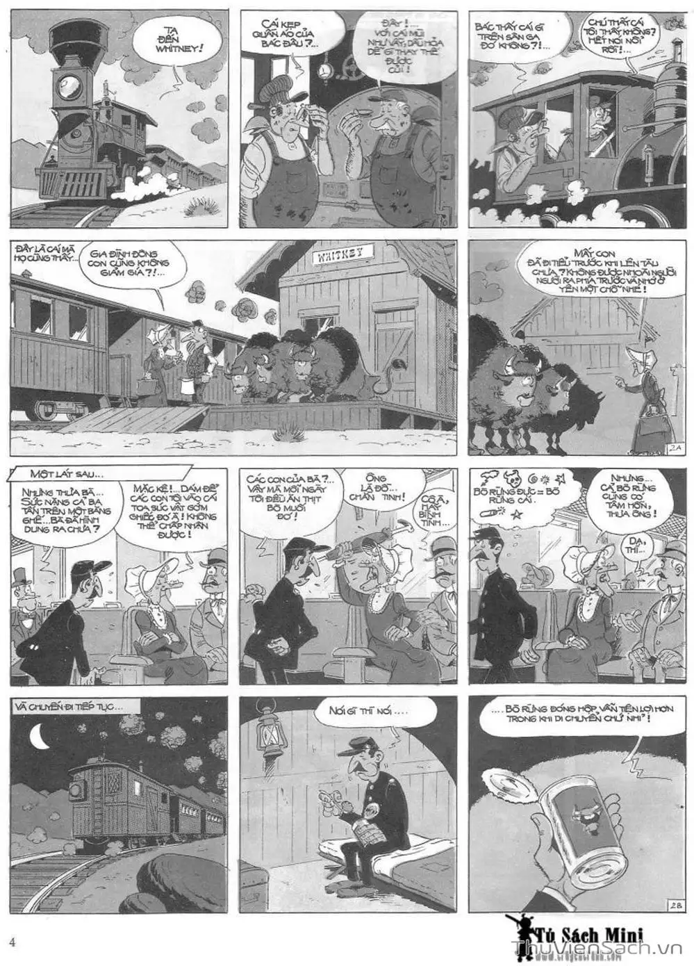 Truyện Tranh Cuộc Phiêu Lưu Kỳ Thú Của Lucky Luke trang 3