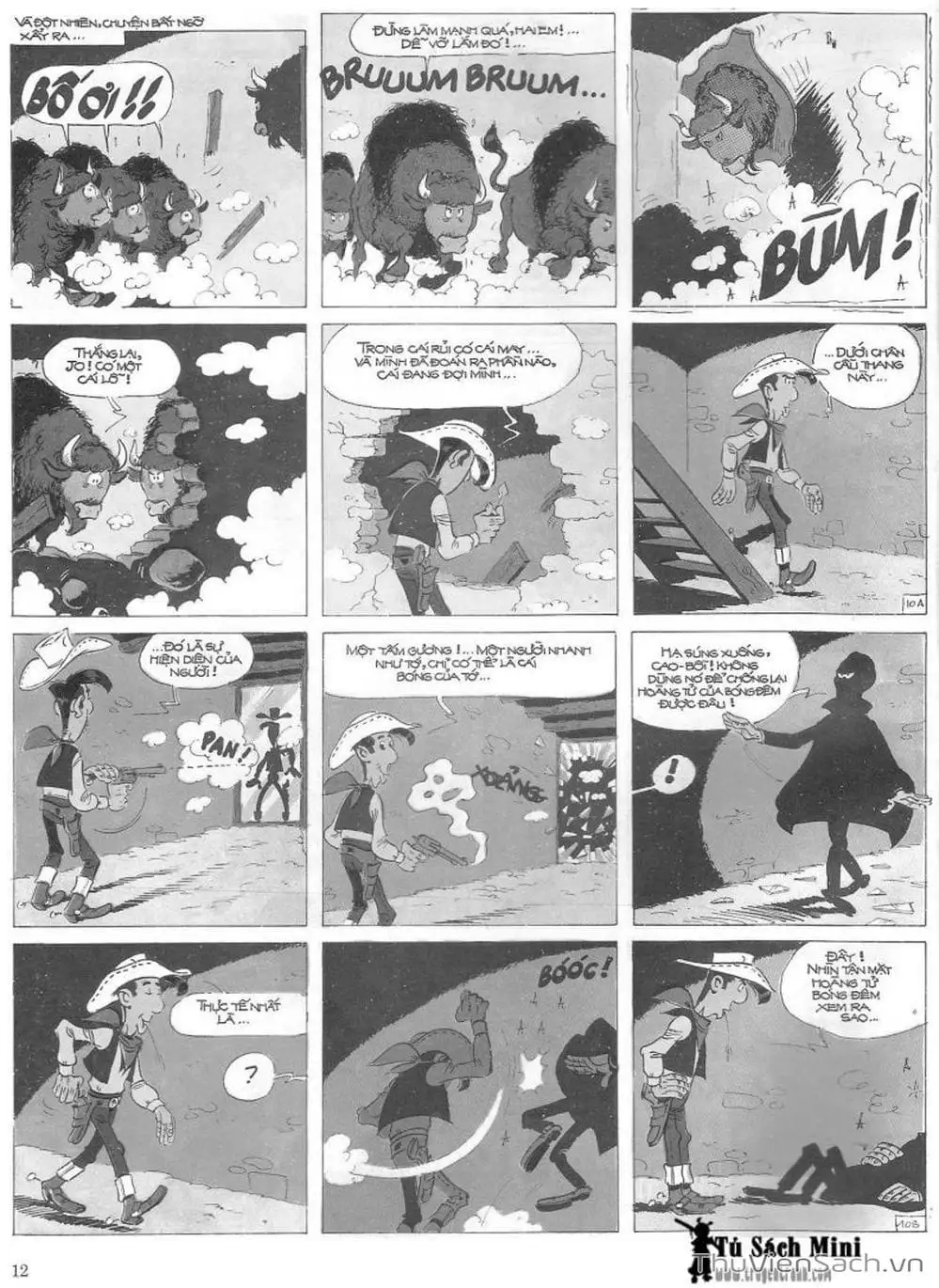 Truyện Tranh Cuộc Phiêu Lưu Kỳ Thú Của Lucky Luke trang 3