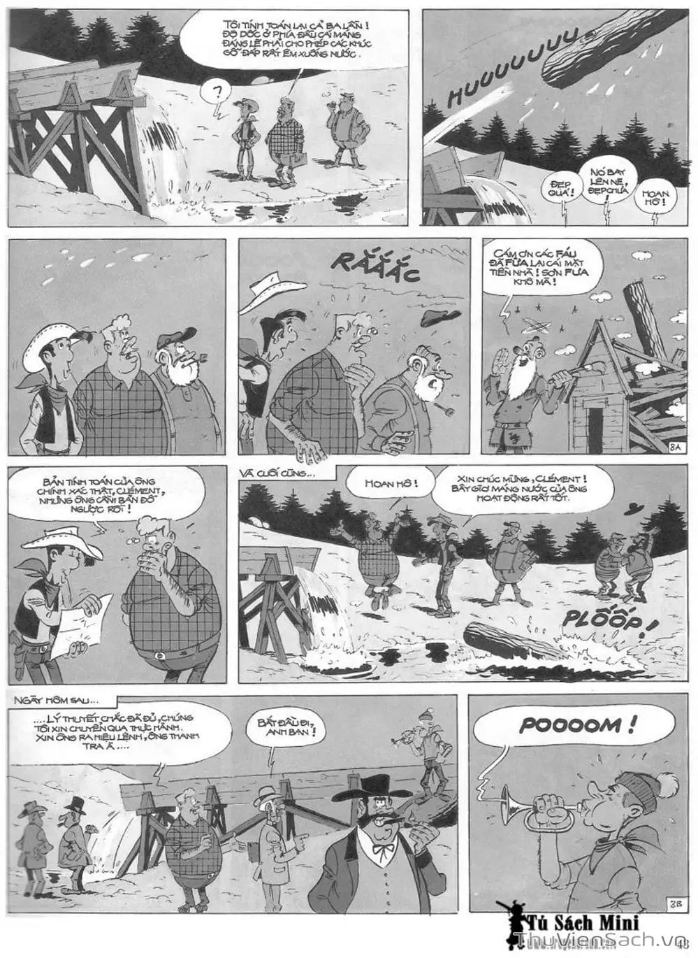 Truyện Tranh Cuộc Phiêu Lưu Kỳ Thú Của Lucky Luke trang 3