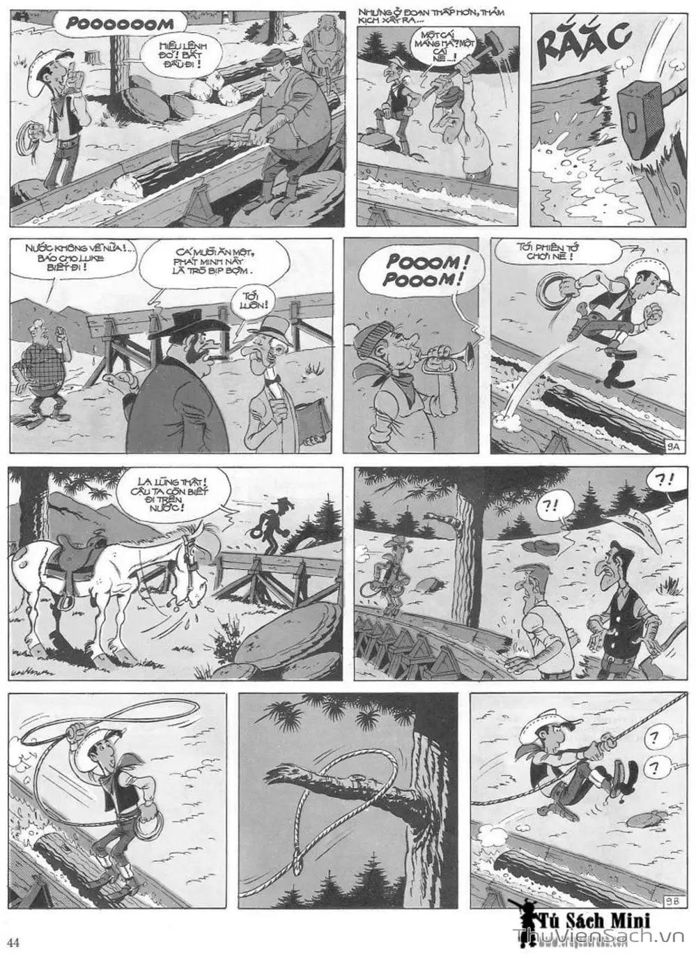 Truyện Tranh Cuộc Phiêu Lưu Kỳ Thú Của Lucky Luke trang 3