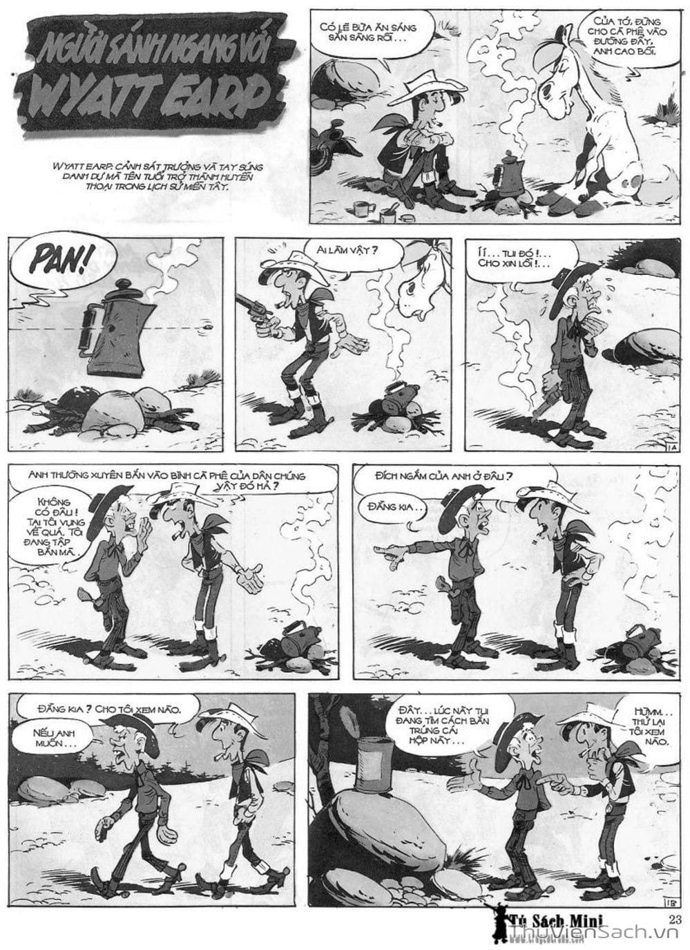 Truyện Tranh Cuộc Phiêu Lưu Kỳ Thú Của Lucky Luke trang 3