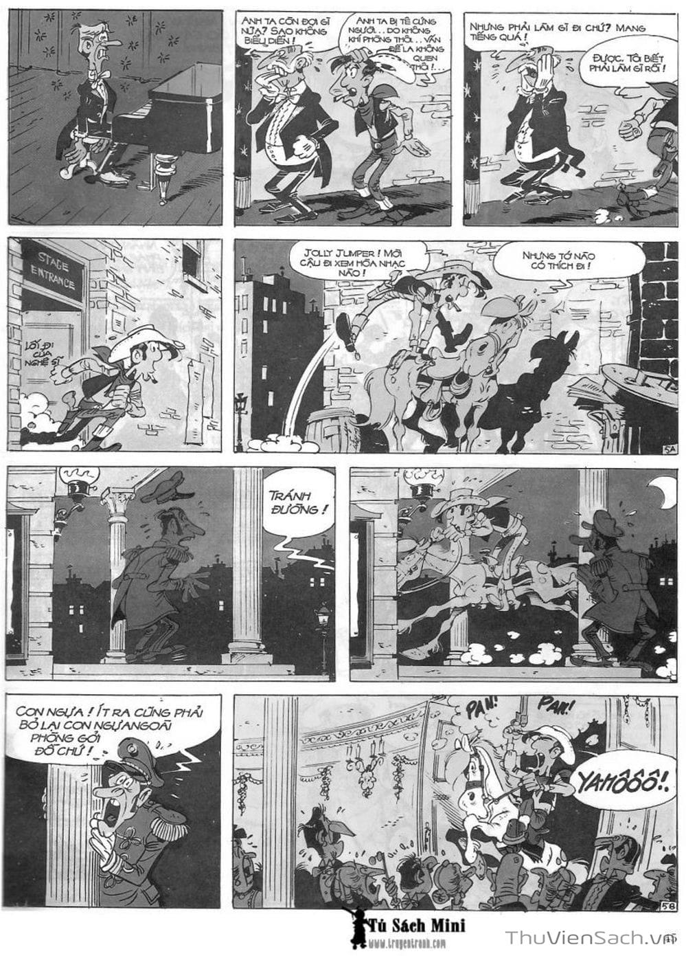 Truyện Tranh Cuộc Phiêu Lưu Kỳ Thú Của Lucky Luke trang 3