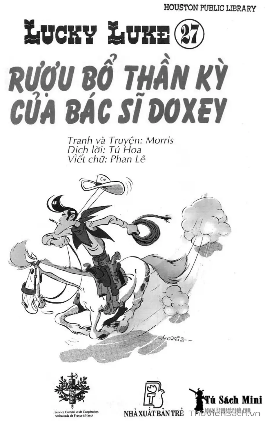 Truyện Tranh Cuộc Phiêu Lưu Kỳ Thú Của Lucky Luke trang 3