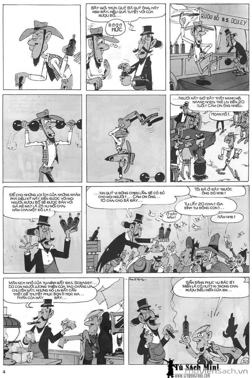 Truyện Tranh Cuộc Phiêu Lưu Kỳ Thú Của Lucky Luke trang 3