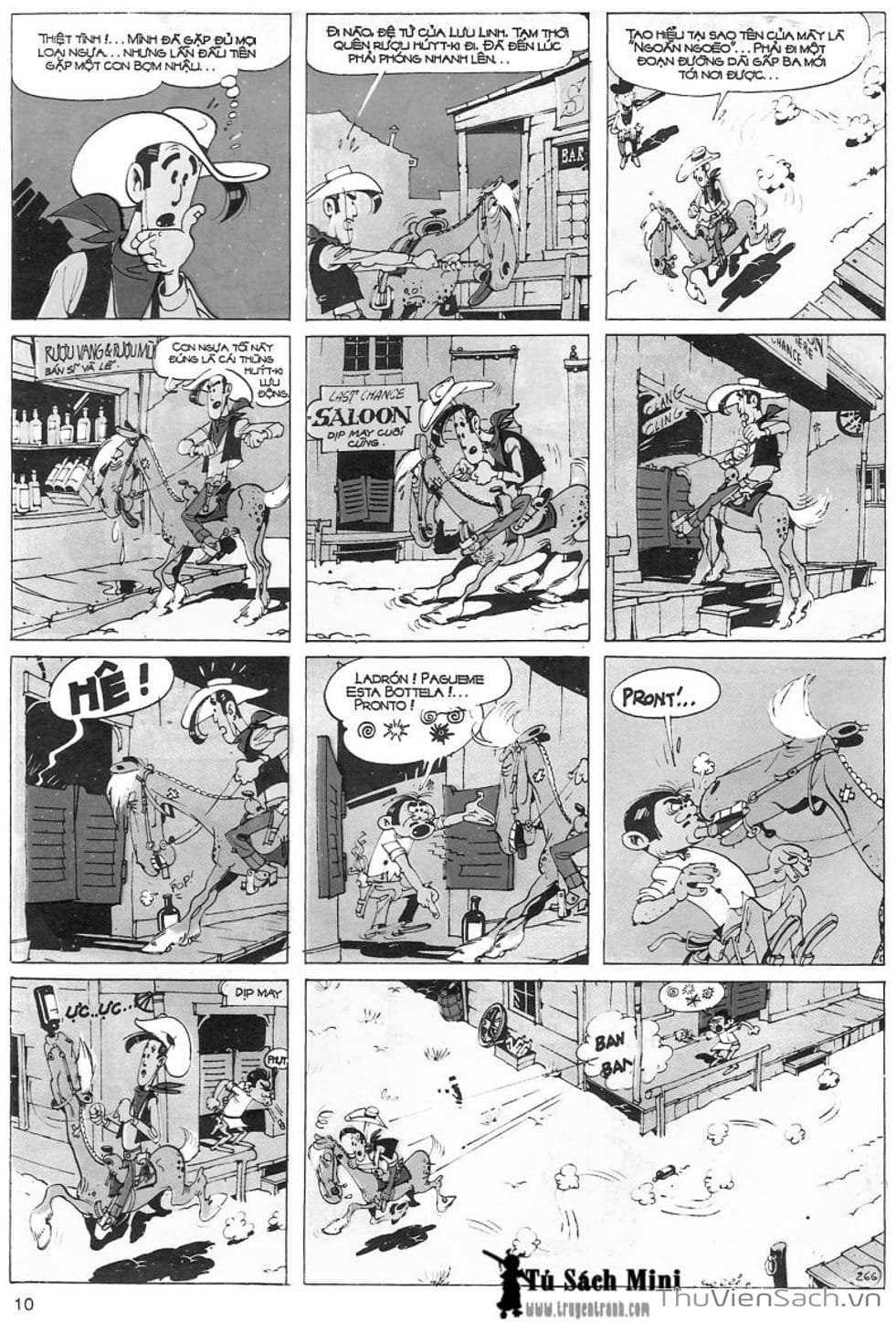 Truyện Tranh Cuộc Phiêu Lưu Kỳ Thú Của Lucky Luke trang 3