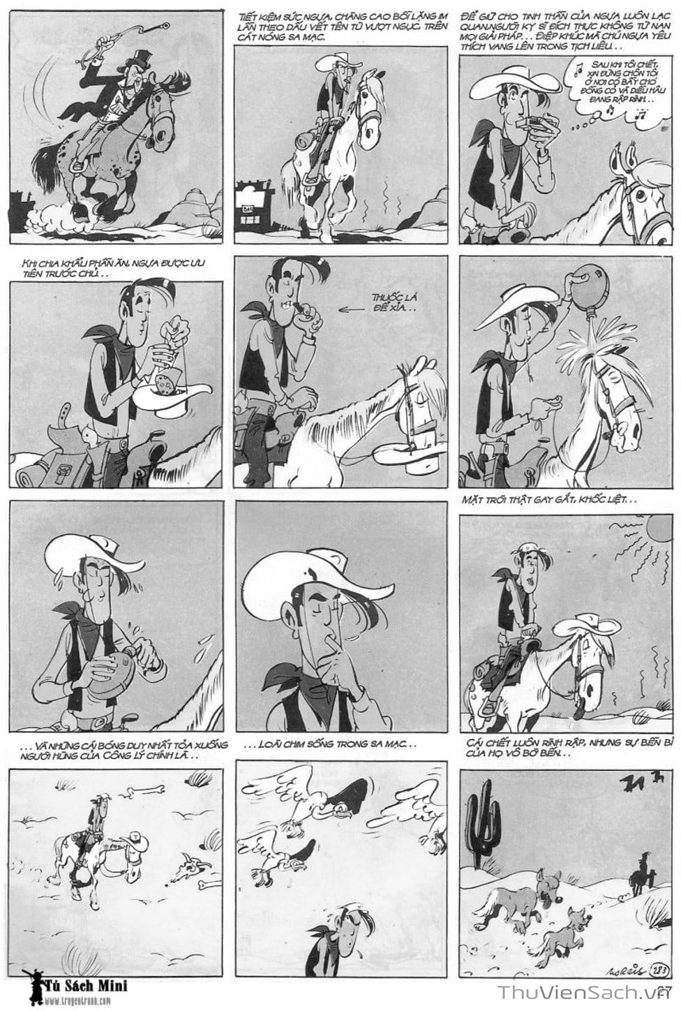 Truyện Tranh Cuộc Phiêu Lưu Kỳ Thú Của Lucky Luke trang 3