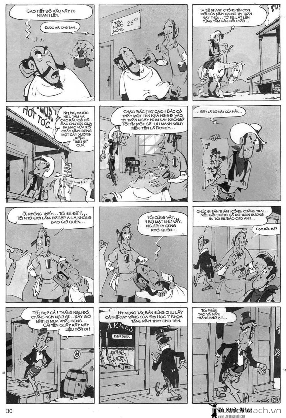 Truyện Tranh Cuộc Phiêu Lưu Kỳ Thú Của Lucky Luke trang 3