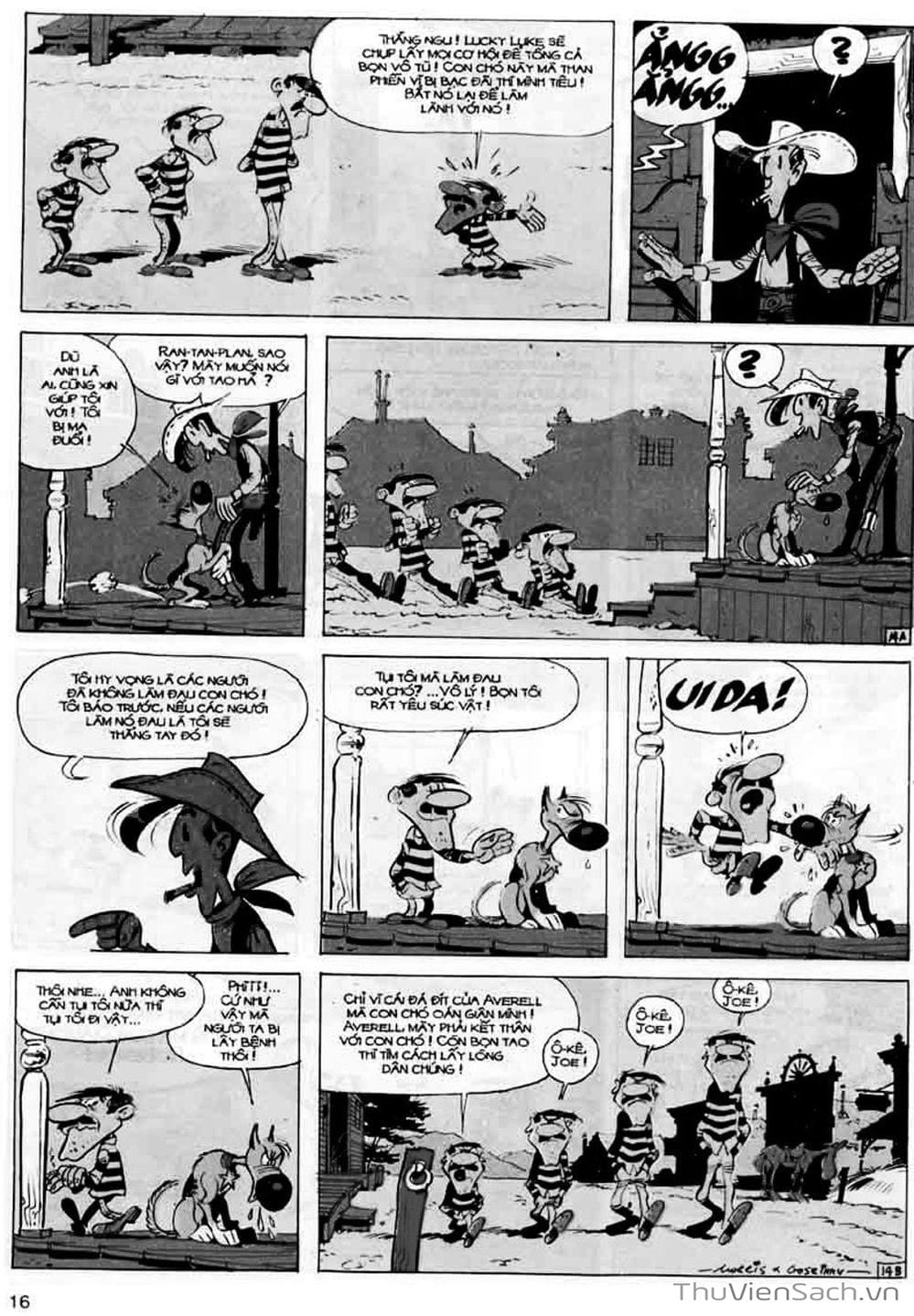 Truyện Tranh Cuộc Phiêu Lưu Kỳ Thú Của Lucky Luke trang 3