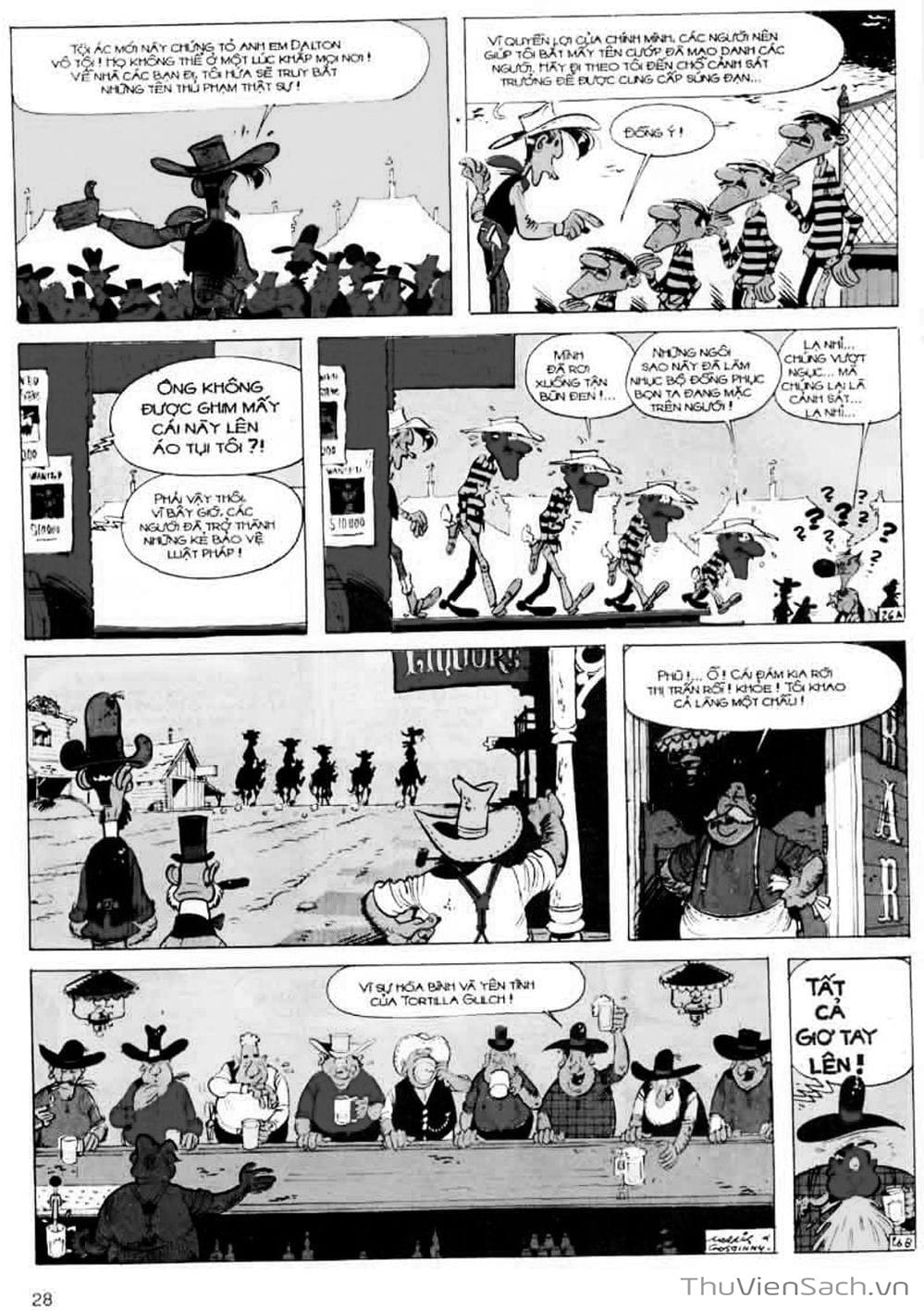 Truyện Tranh Cuộc Phiêu Lưu Kỳ Thú Của Lucky Luke trang 3