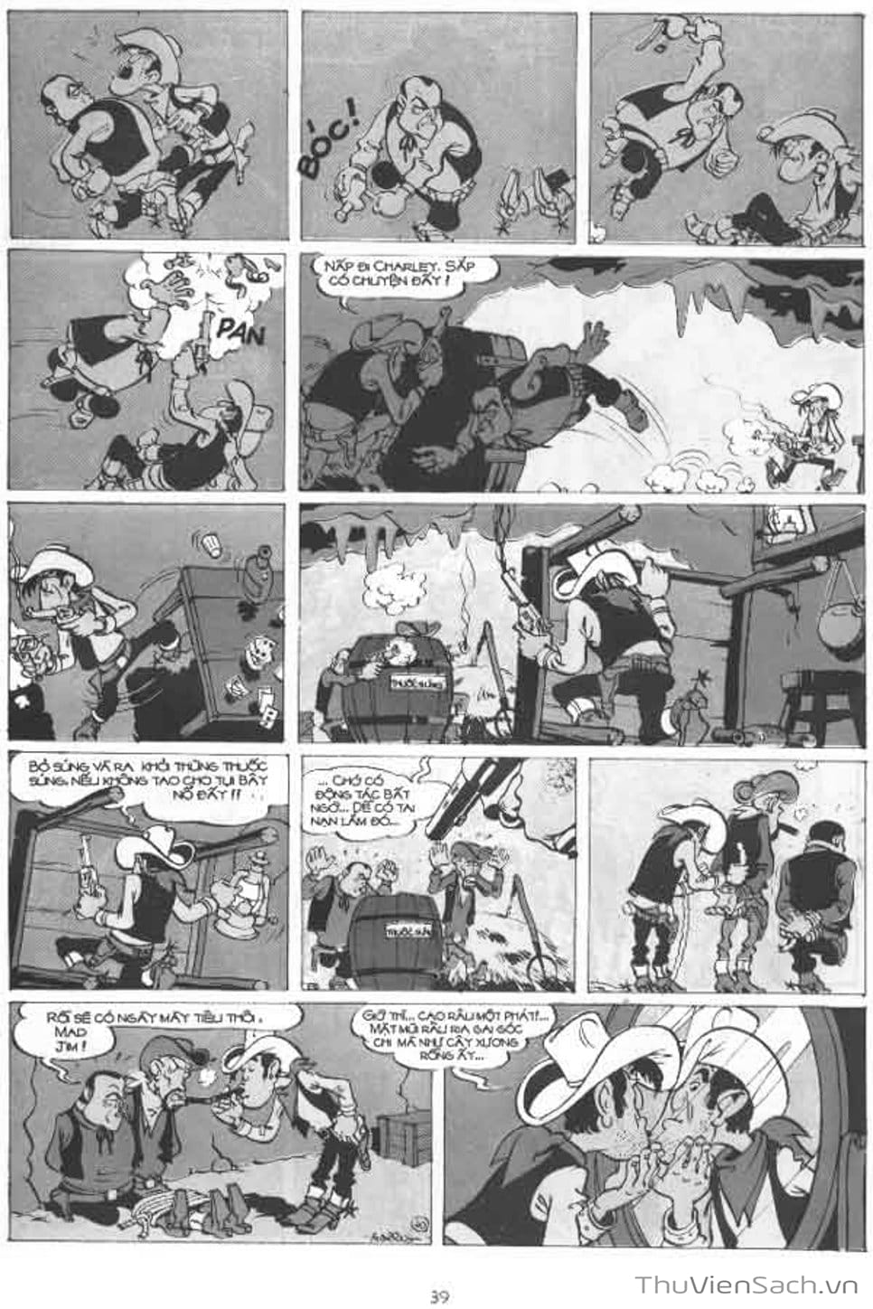 Truyện Tranh Cuộc Phiêu Lưu Kỳ Thú Của Lucky Luke trang 3