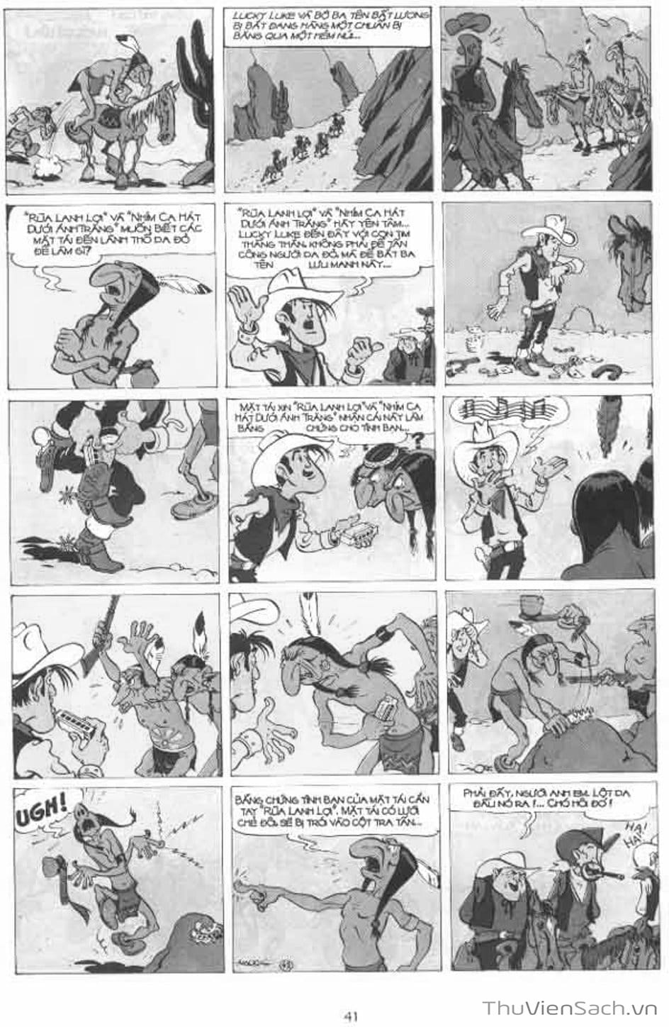 Truyện Tranh Cuộc Phiêu Lưu Kỳ Thú Của Lucky Luke trang 3