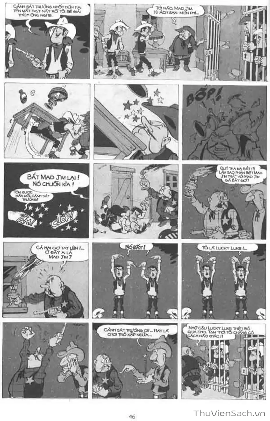 Truyện Tranh Cuộc Phiêu Lưu Kỳ Thú Của Lucky Luke trang 3