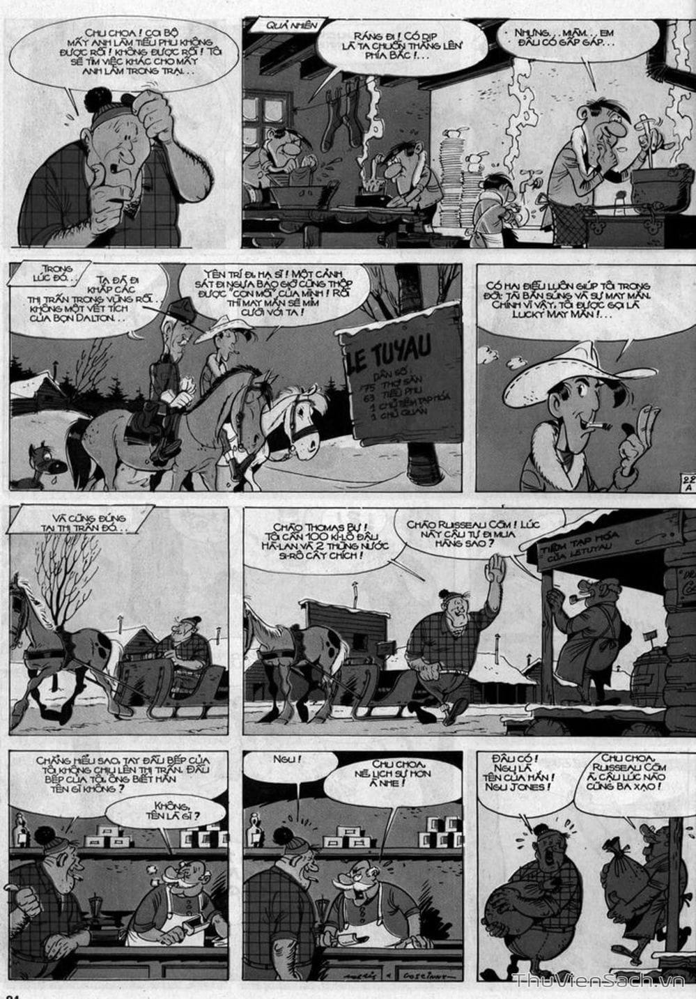 Truyện Tranh Cuộc Phiêu Lưu Kỳ Thú Của Lucky Luke trang 3