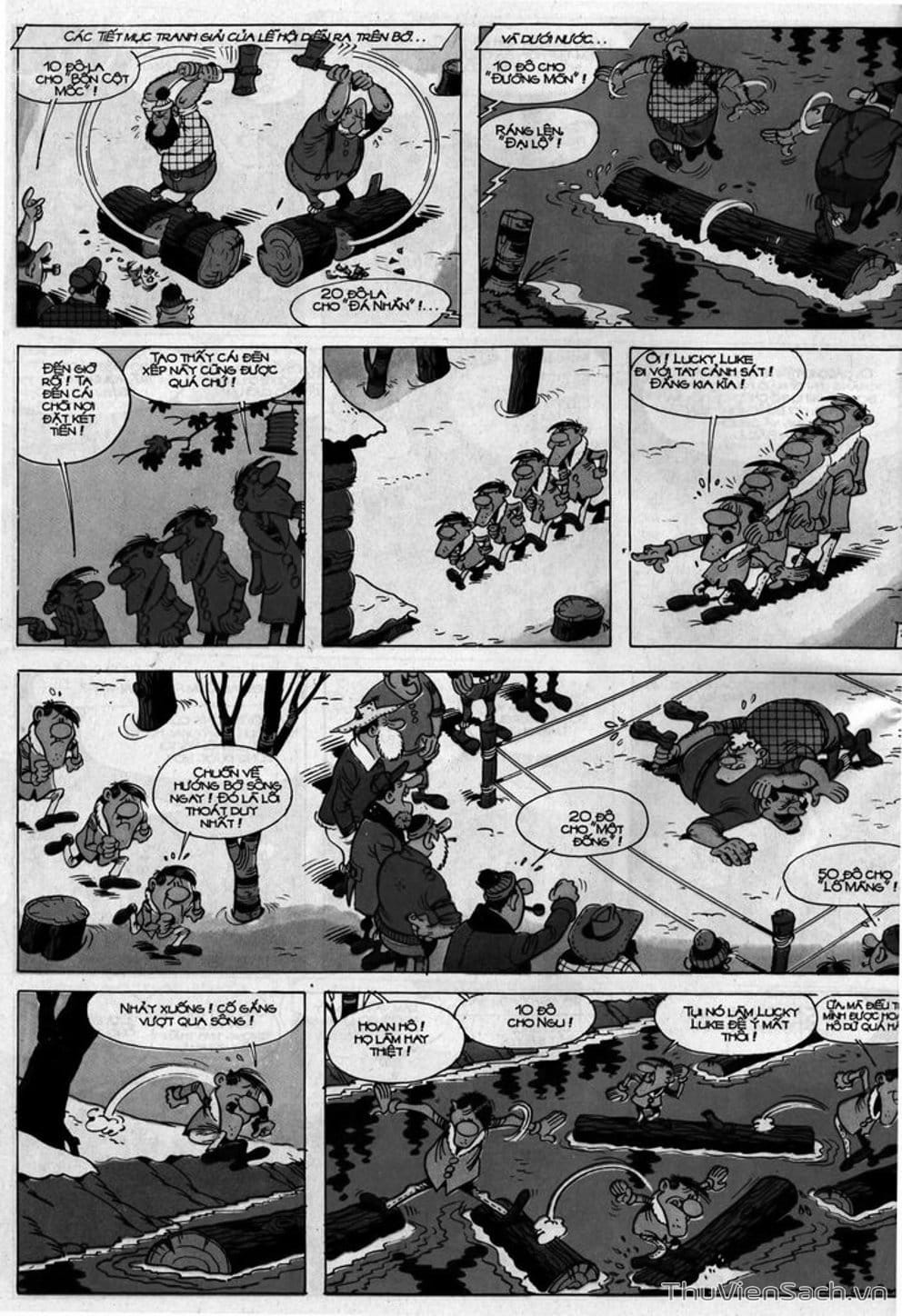 Truyện Tranh Cuộc Phiêu Lưu Kỳ Thú Của Lucky Luke trang 3