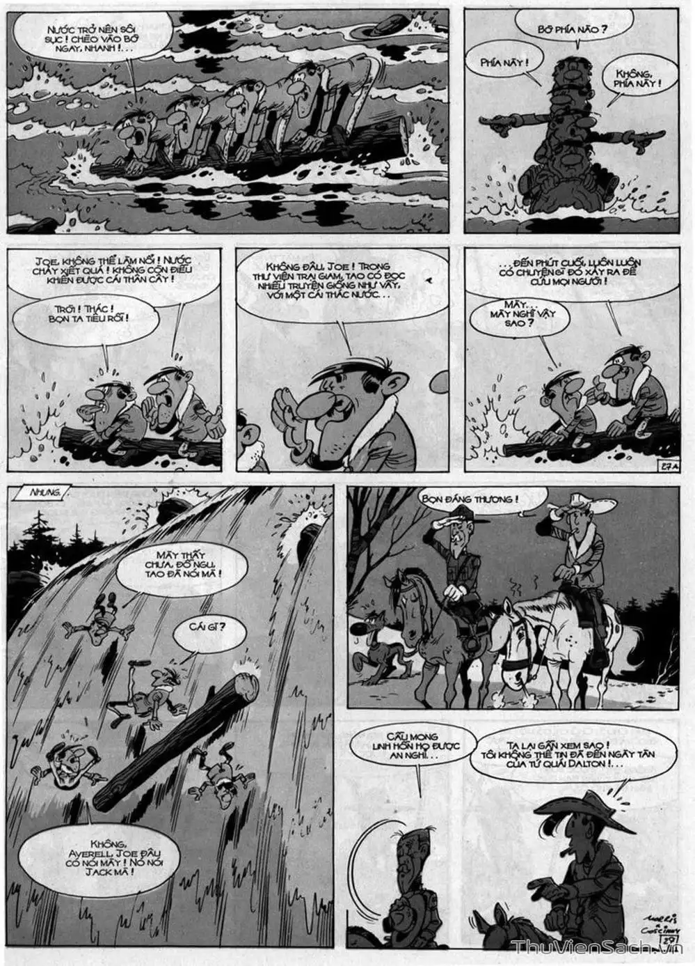 Truyện Tranh Cuộc Phiêu Lưu Kỳ Thú Của Lucky Luke trang 3