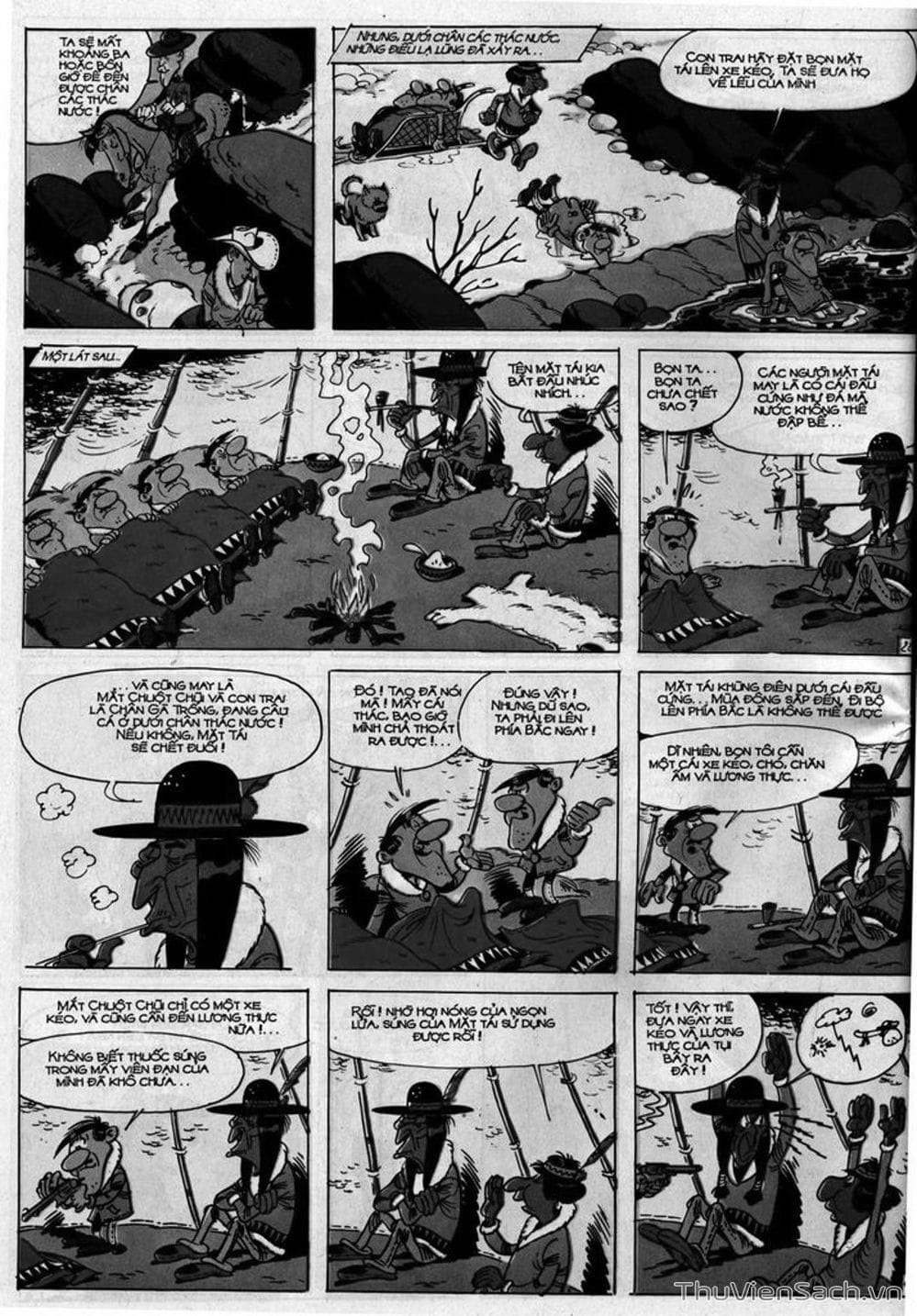Truyện Tranh Cuộc Phiêu Lưu Kỳ Thú Của Lucky Luke trang 3