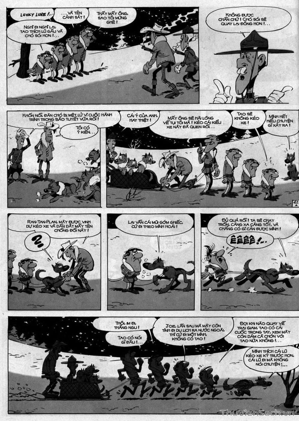 Truyện Tranh Cuộc Phiêu Lưu Kỳ Thú Của Lucky Luke trang 3