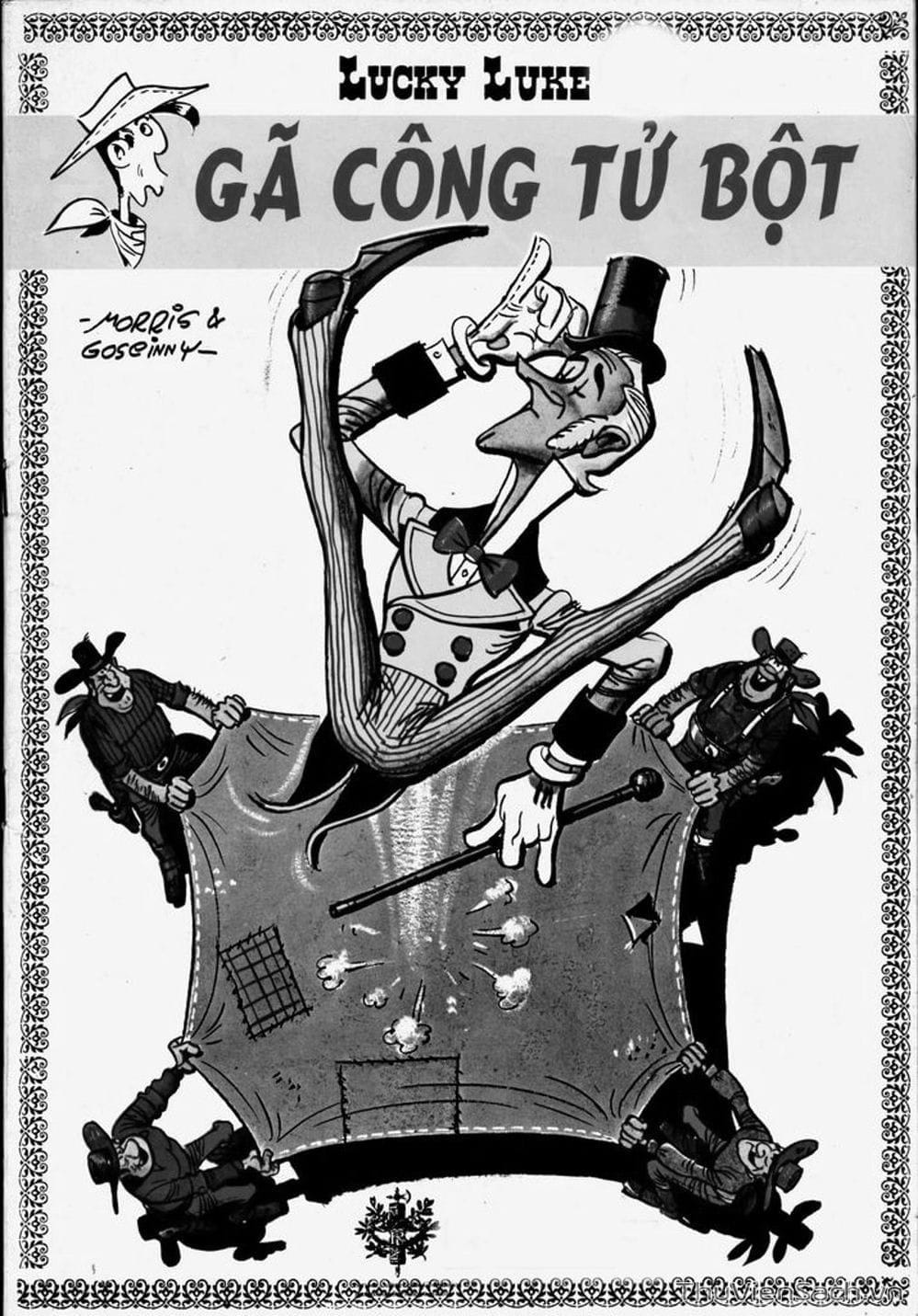 Truyện Tranh Cuộc Phiêu Lưu Kỳ Thú Của Lucky Luke trang 3
